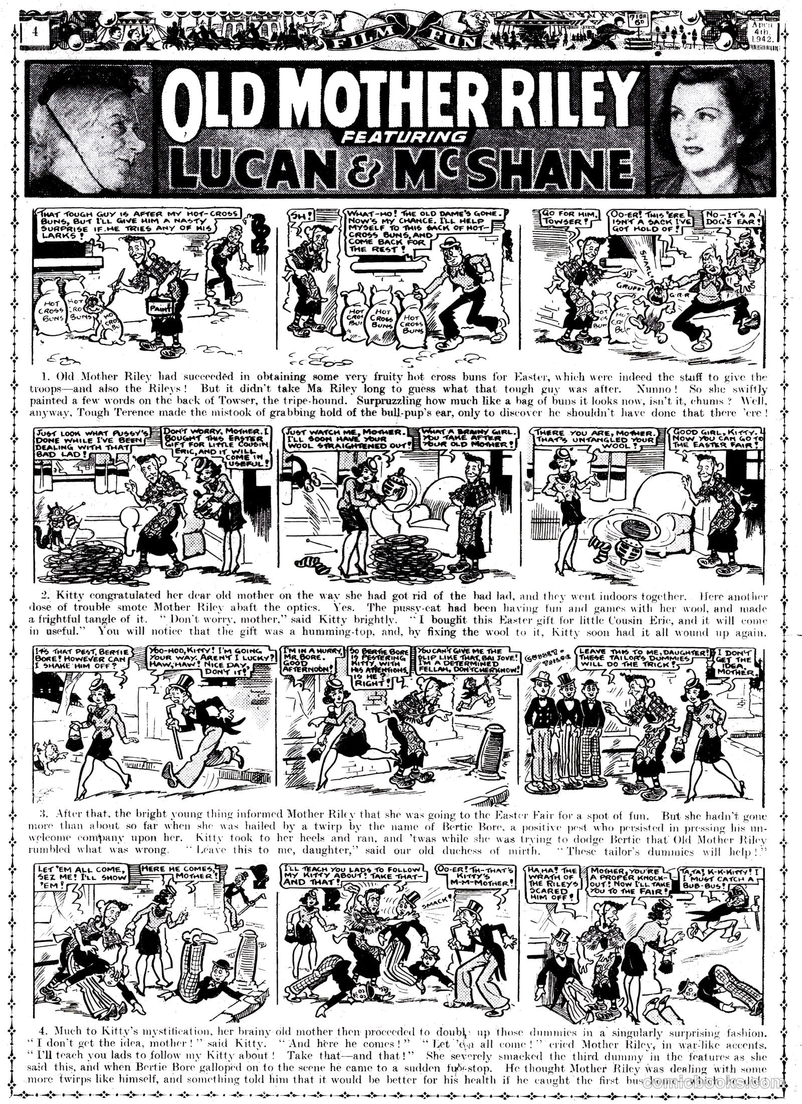 Film Fun #1159 (1942) — page 4 of 15