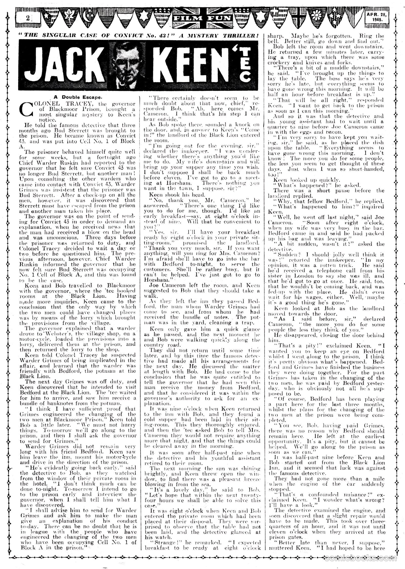 Film Fun #1319 (1945) — page 2 of 15