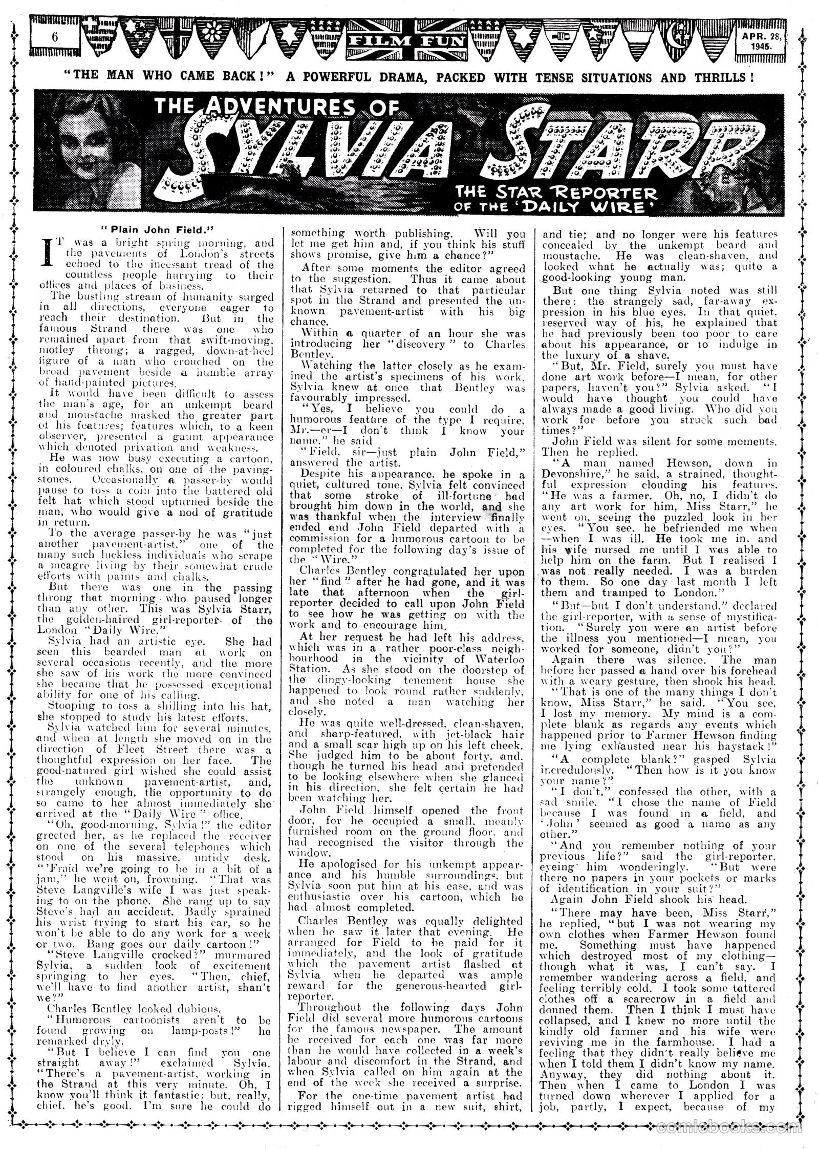 Film Fun #1319 (1945) — page 6 of 15