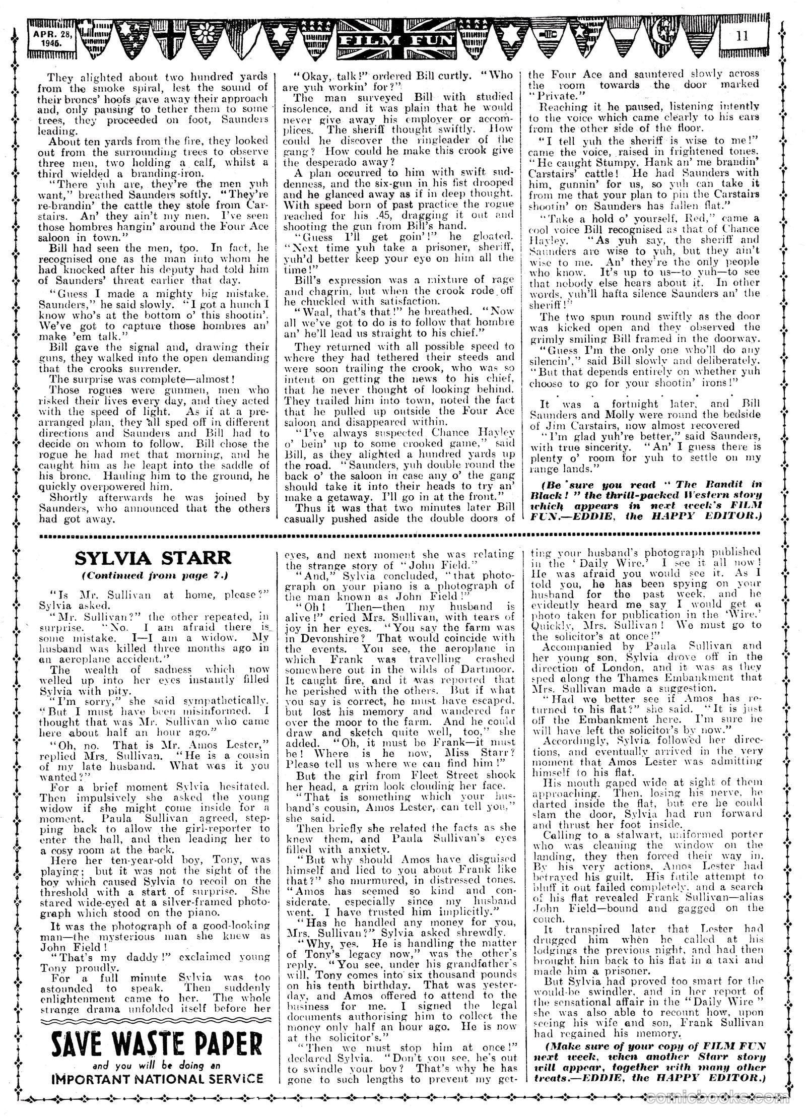 Film Fun #1319 (1945) — page 10 of 15