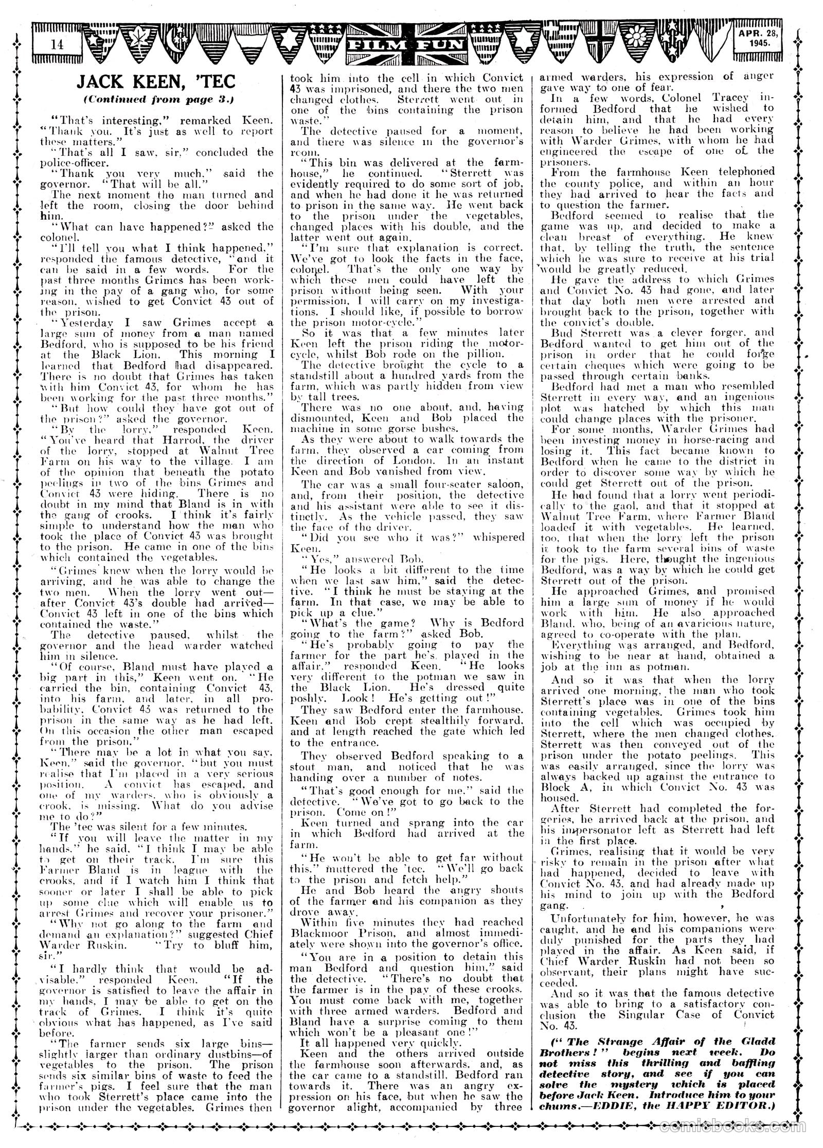 Film Fun #1319 (1945) — page 13 of 15