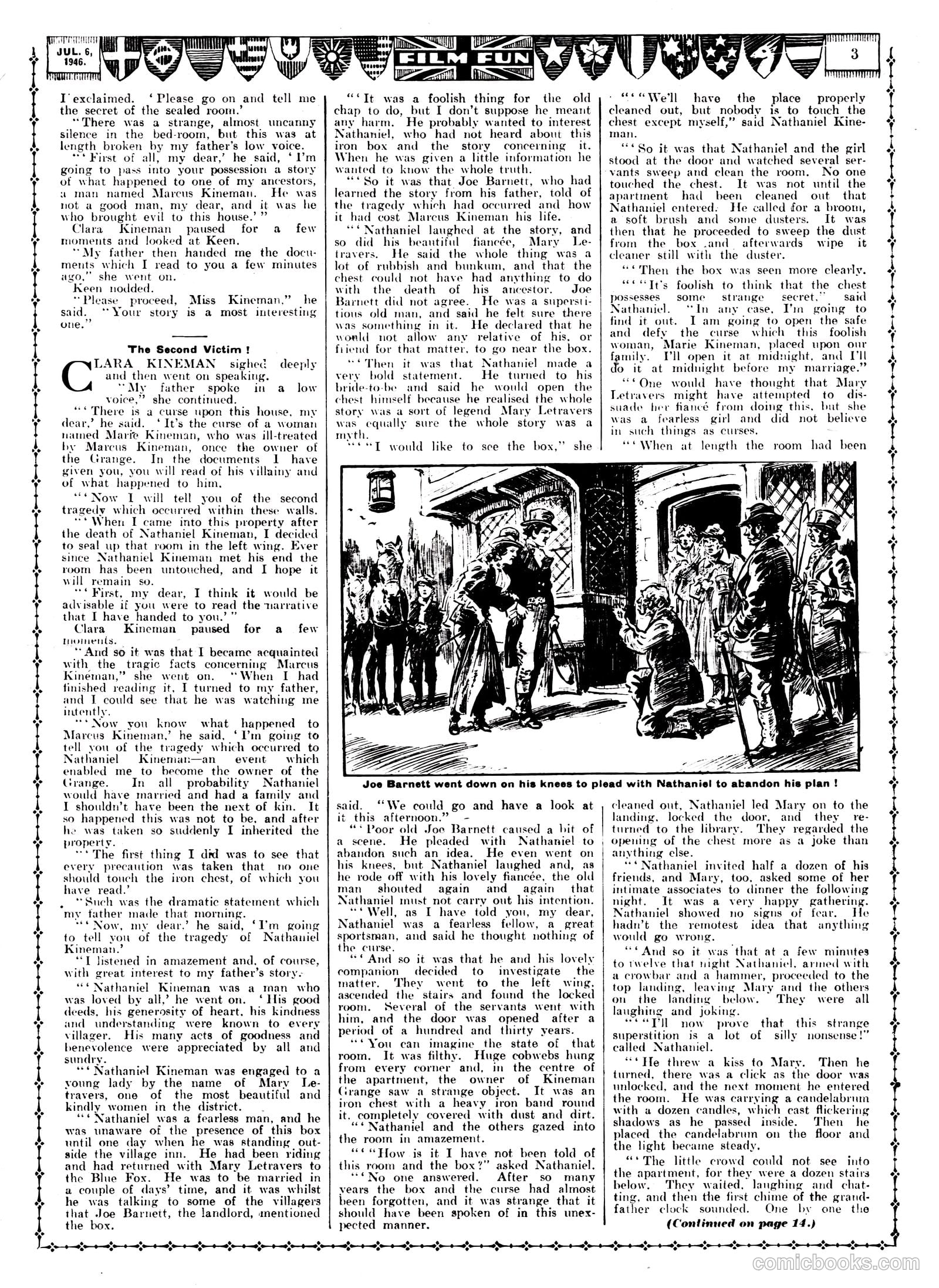 Film Fun #1381 (1946) — page 3 of 17