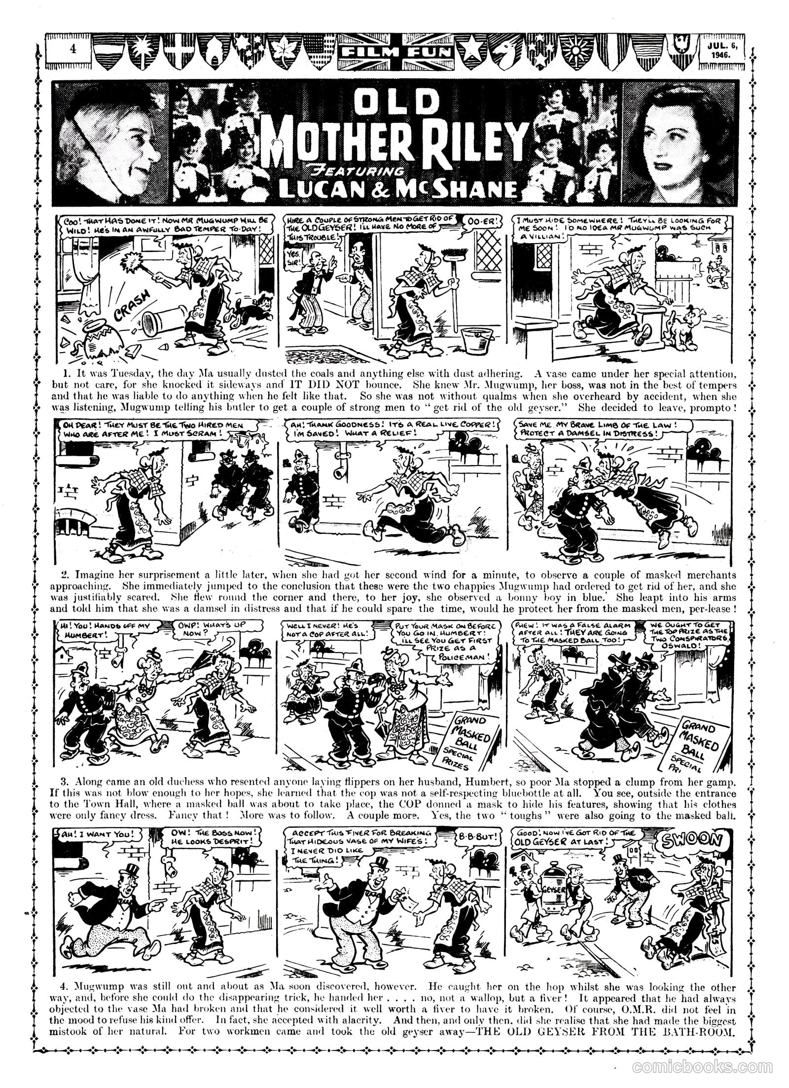 Film Fun #1381 (1946) — page 4 of 17