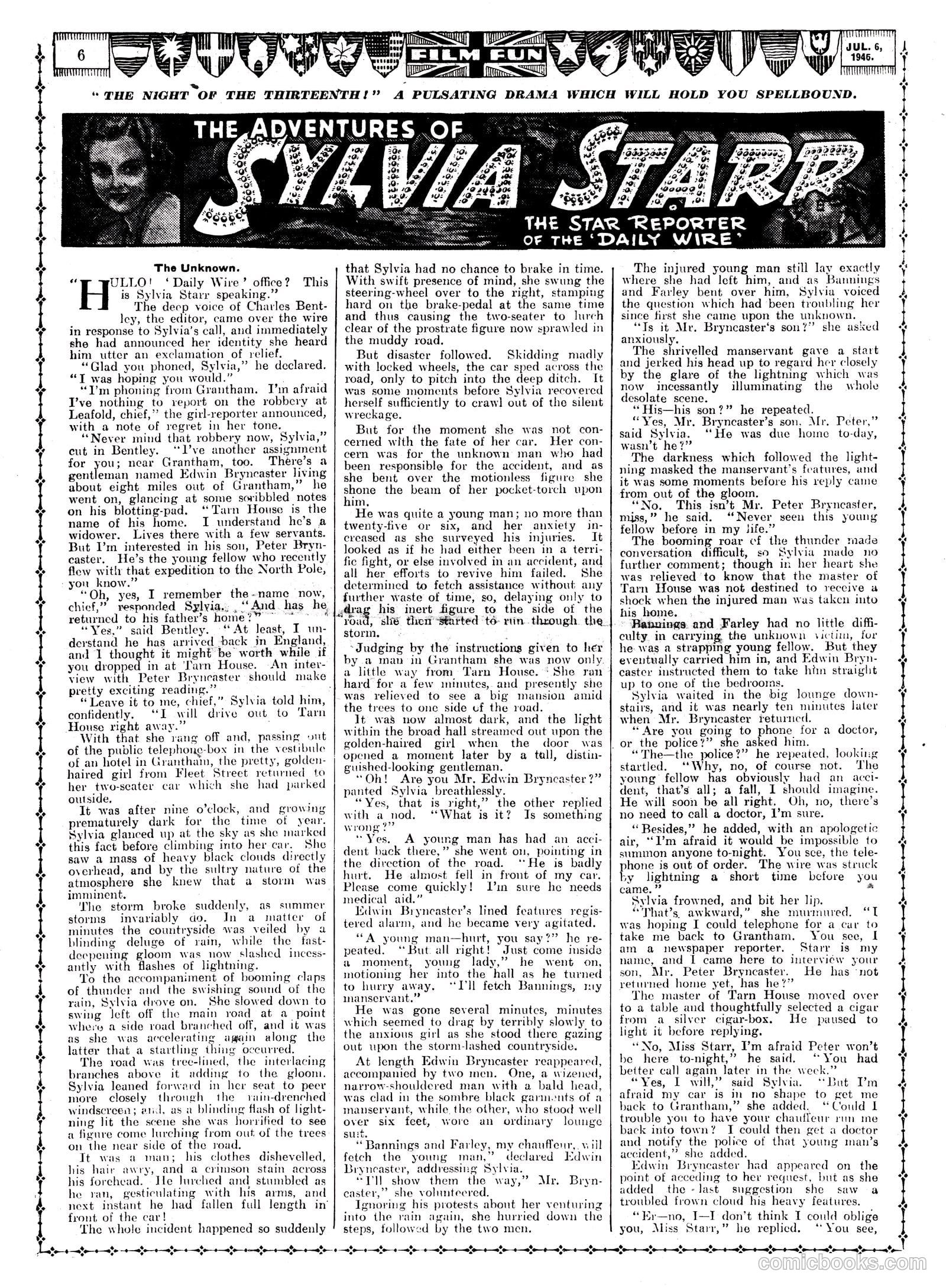 Film Fun #1381 (1946) — page 6 of 17