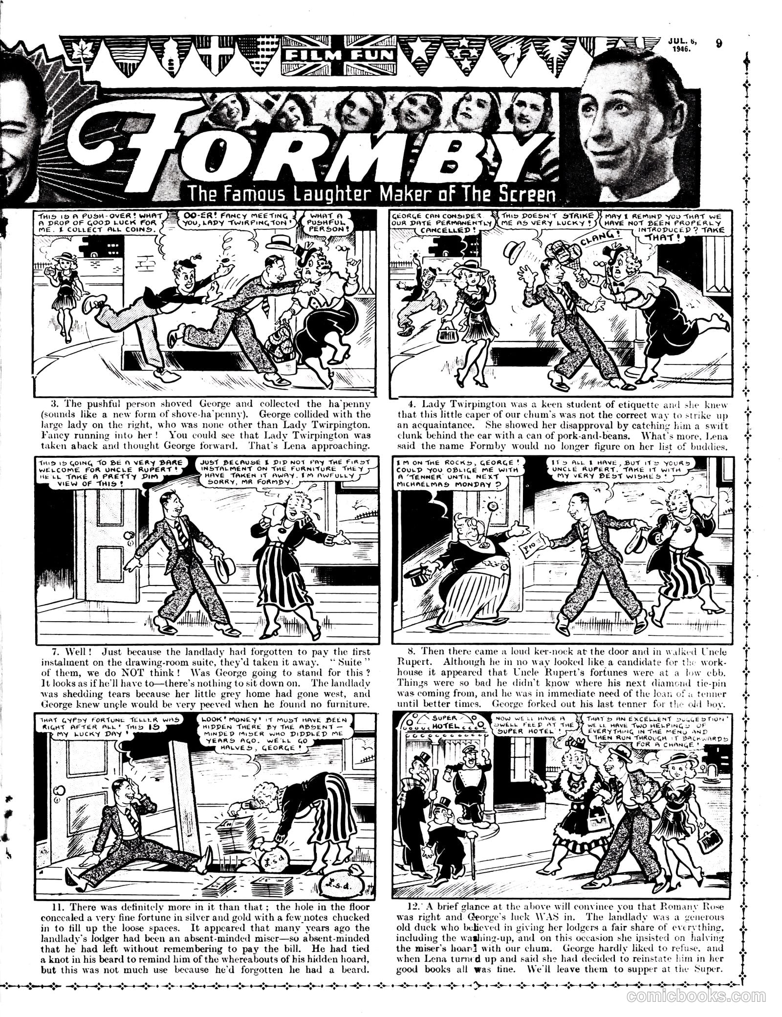 Film Fun #1381 (1946) — page 10 of 17
