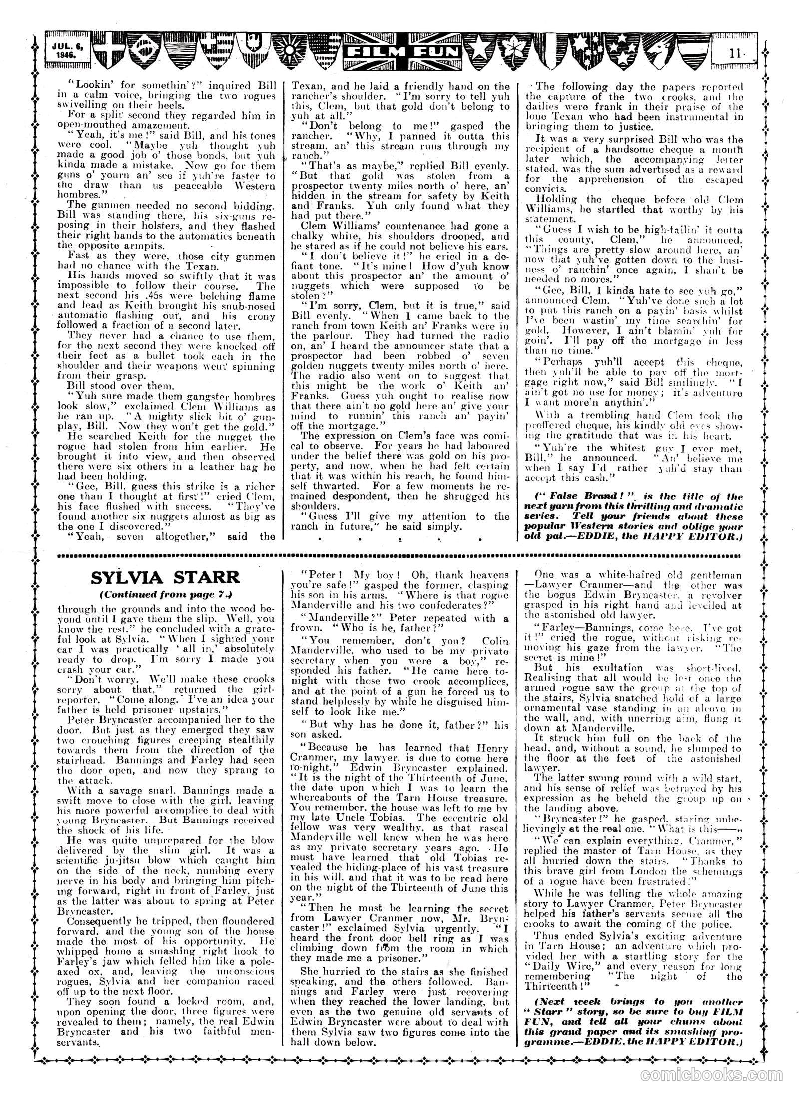 Film Fun #1381 (1946) — page 12 of 17