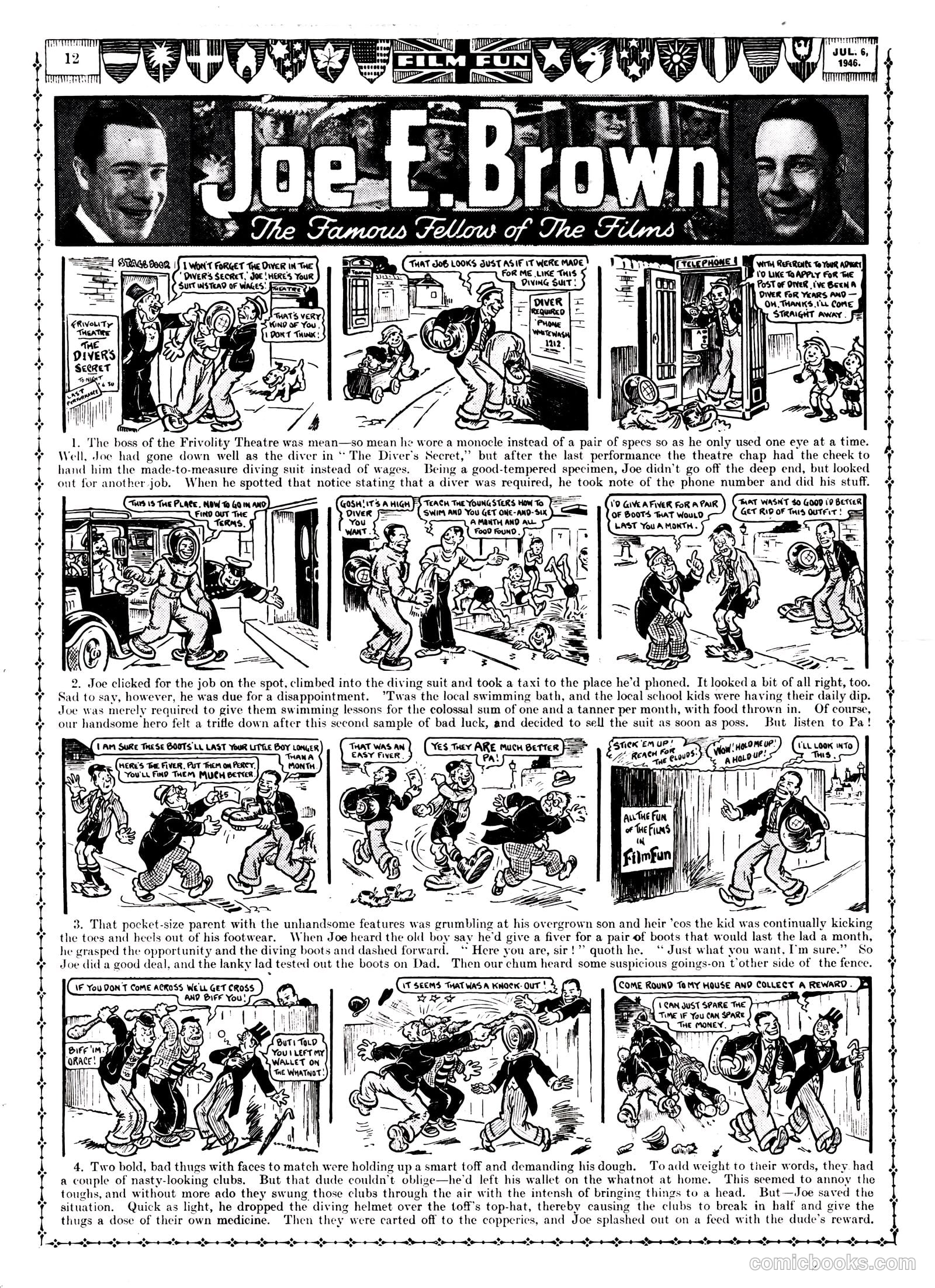 Film Fun #1381 (1946) — page 13 of 17