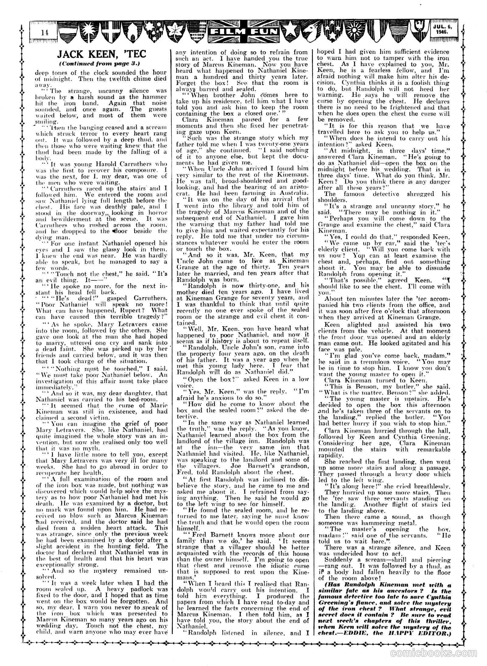 Film Fun #1381 (1946) — page 15 of 17