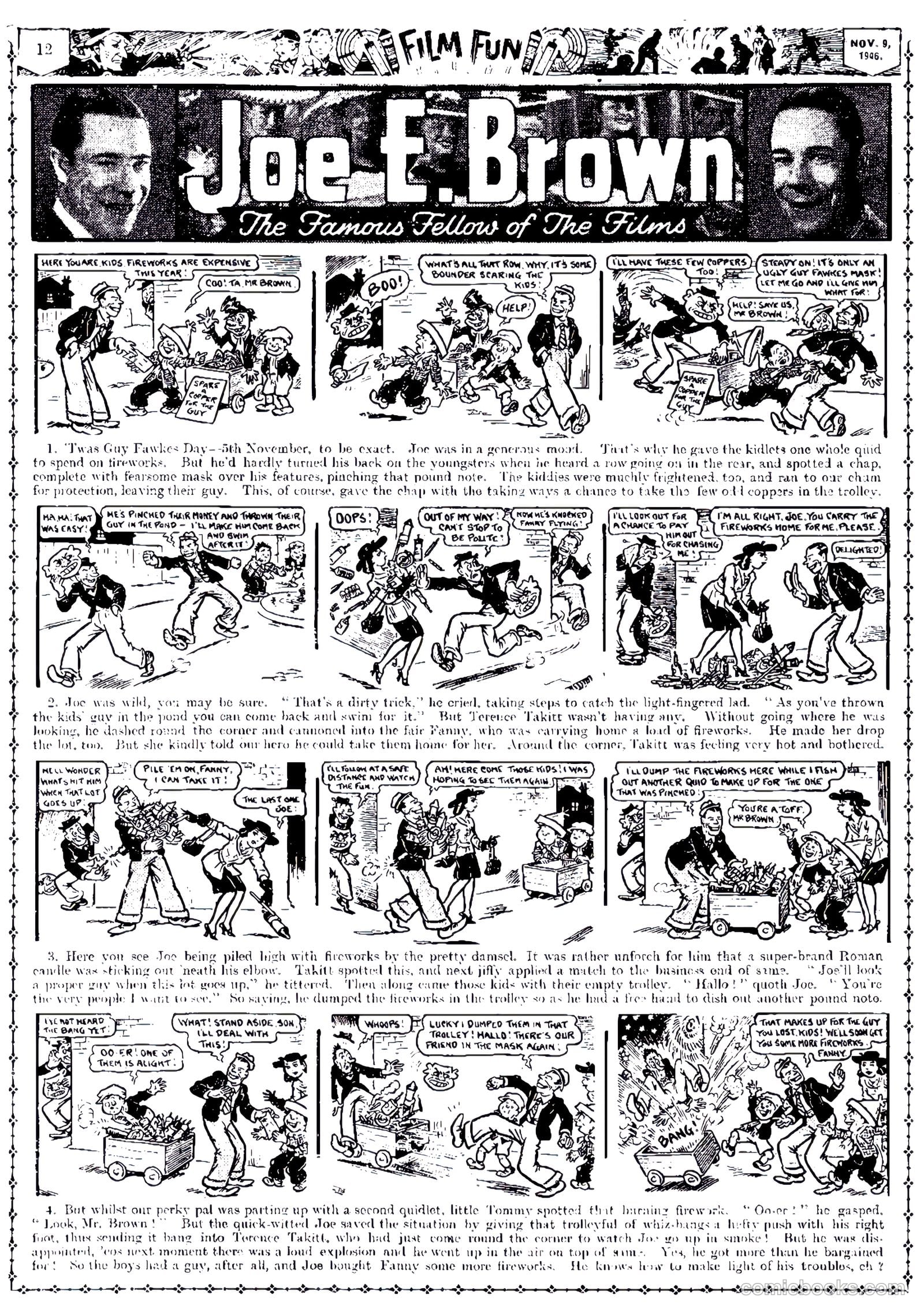 Film Fun #1399 (1946) — page 2 of 7