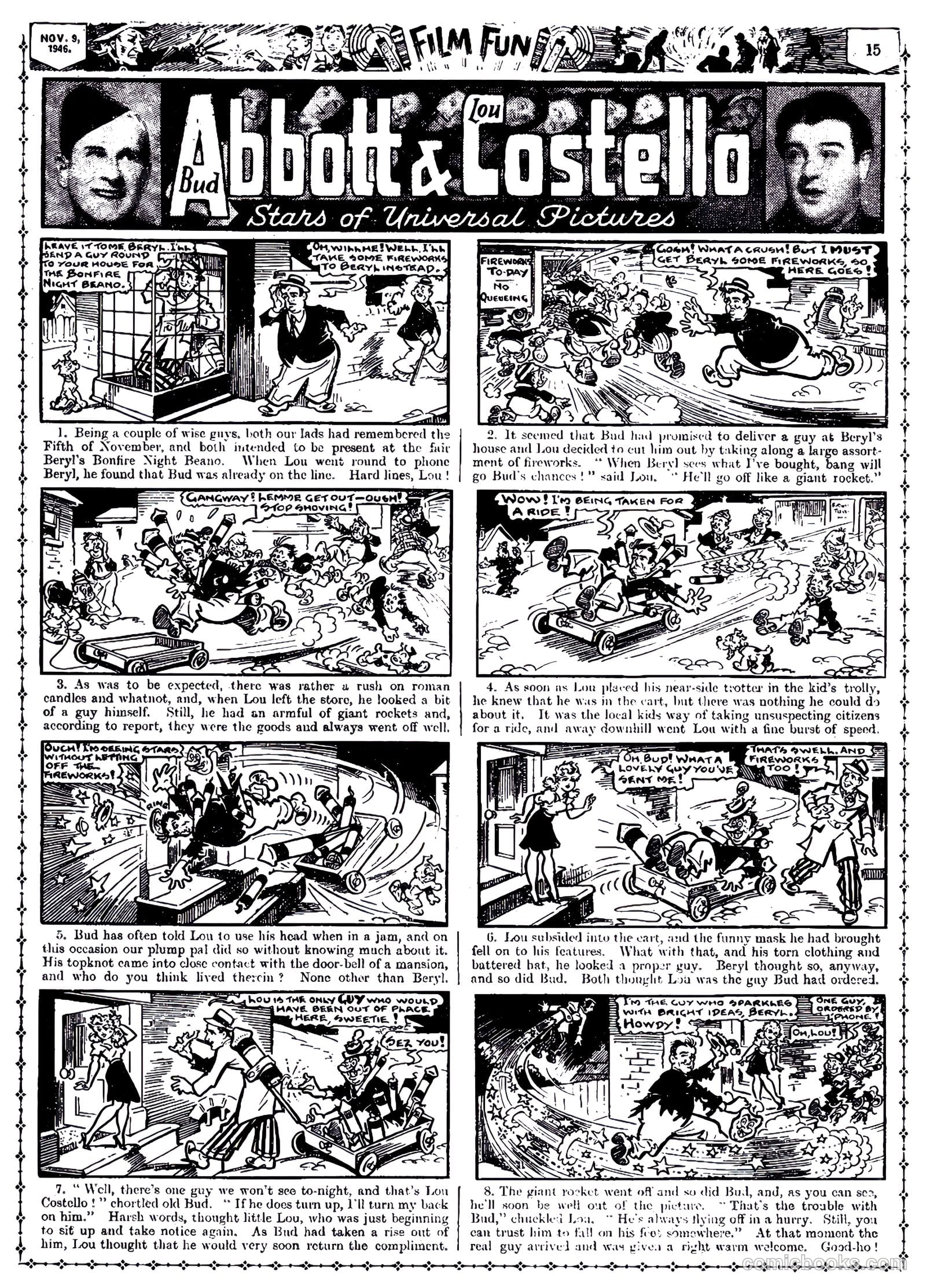 Film Fun #1399 (1946) — page 5 of 7
