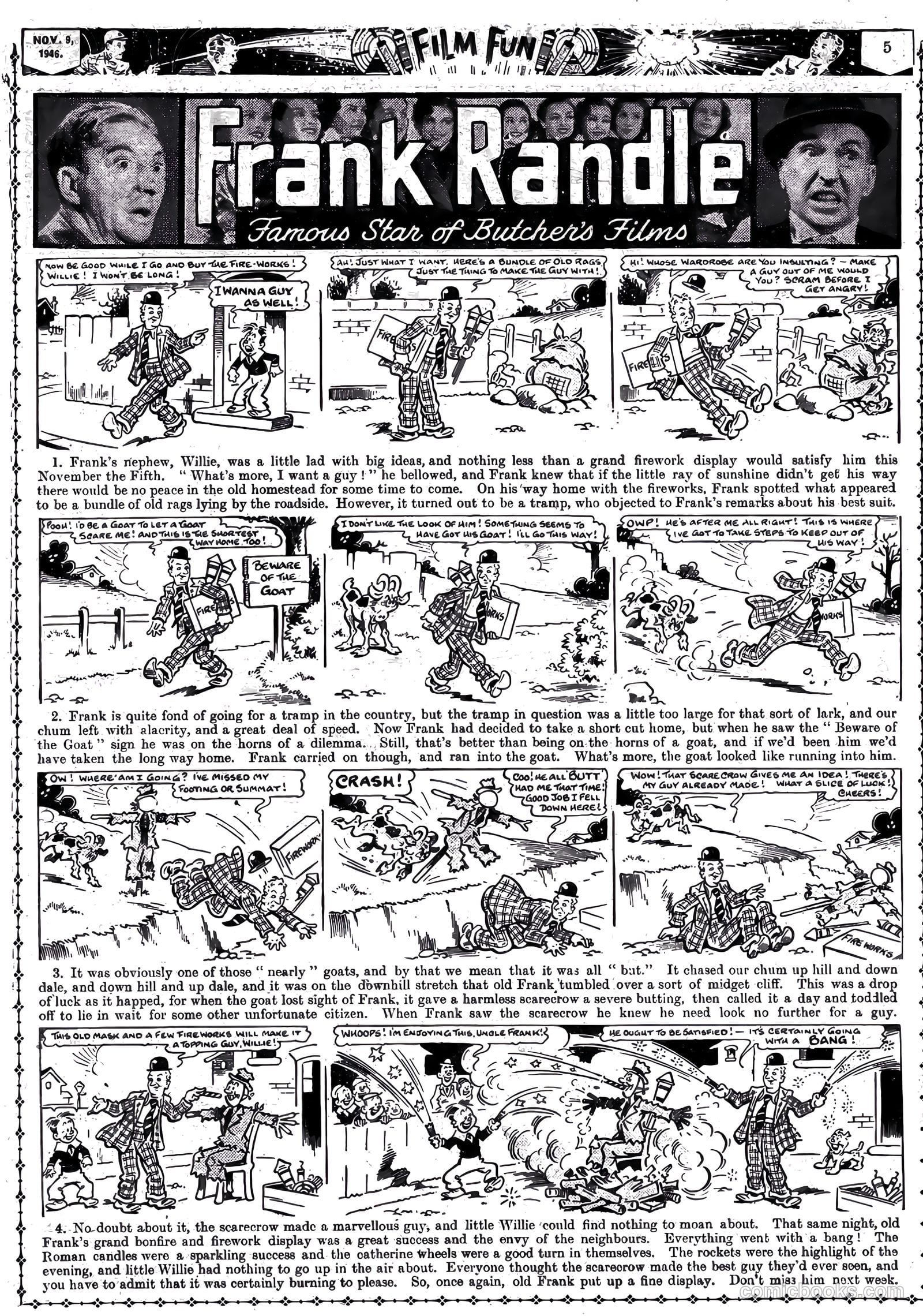 Film Fun #1399 (1946) — page 6 of 7