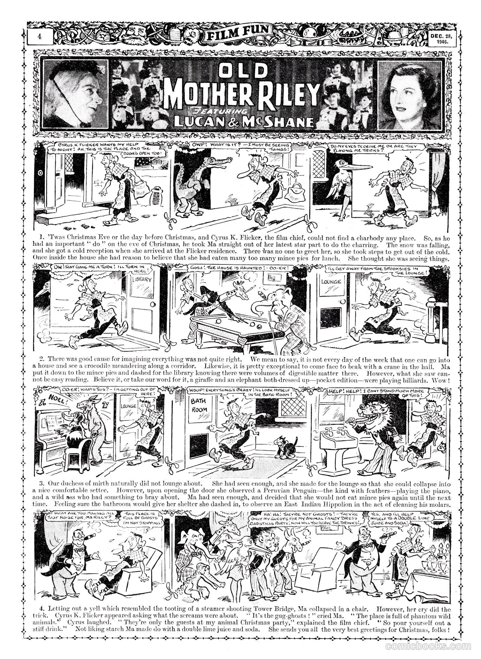 Film Fun #1406 (1946) — page 4 of 15