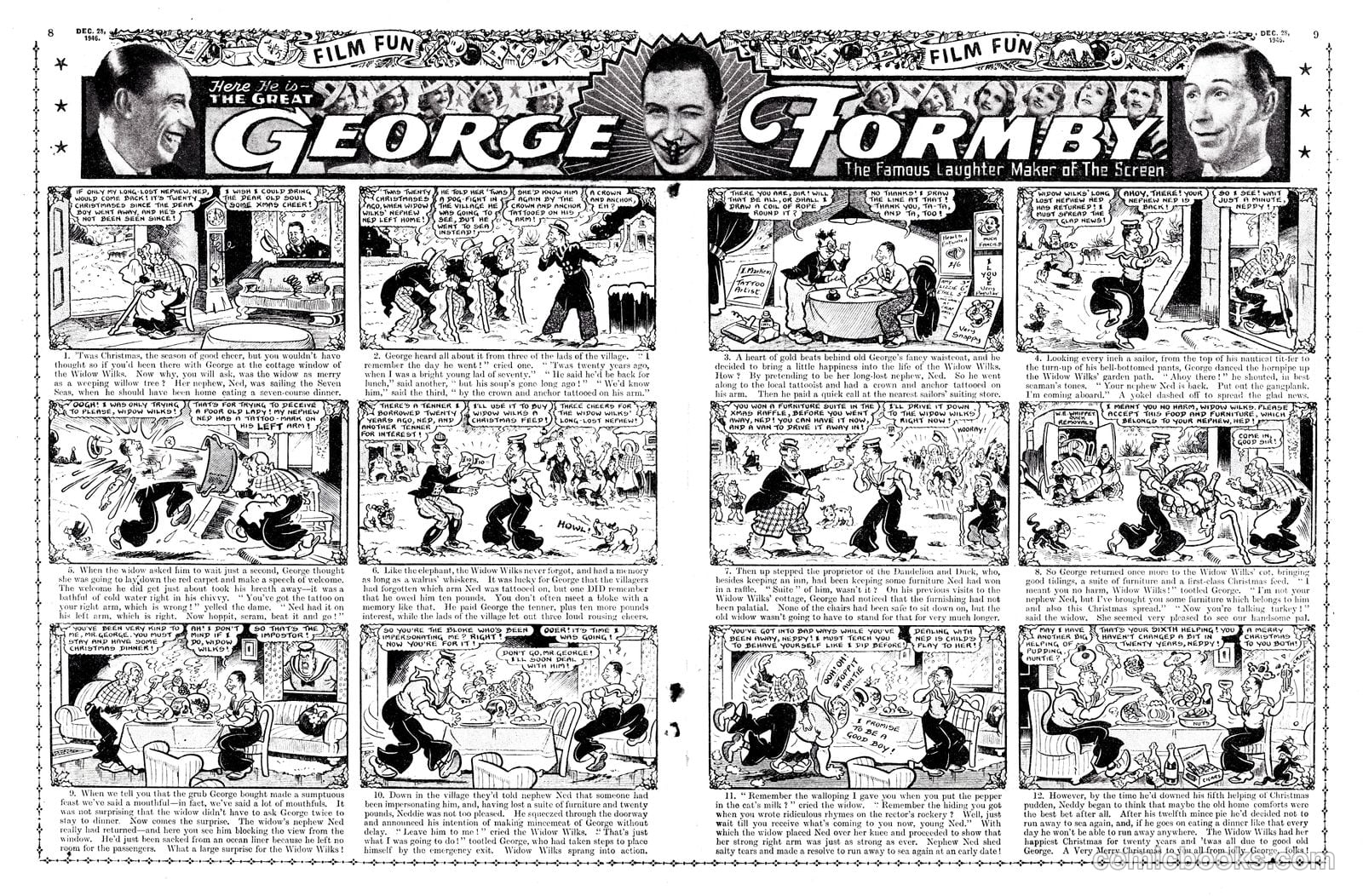 Film Fun #1406 (1946) — page 8 of 15