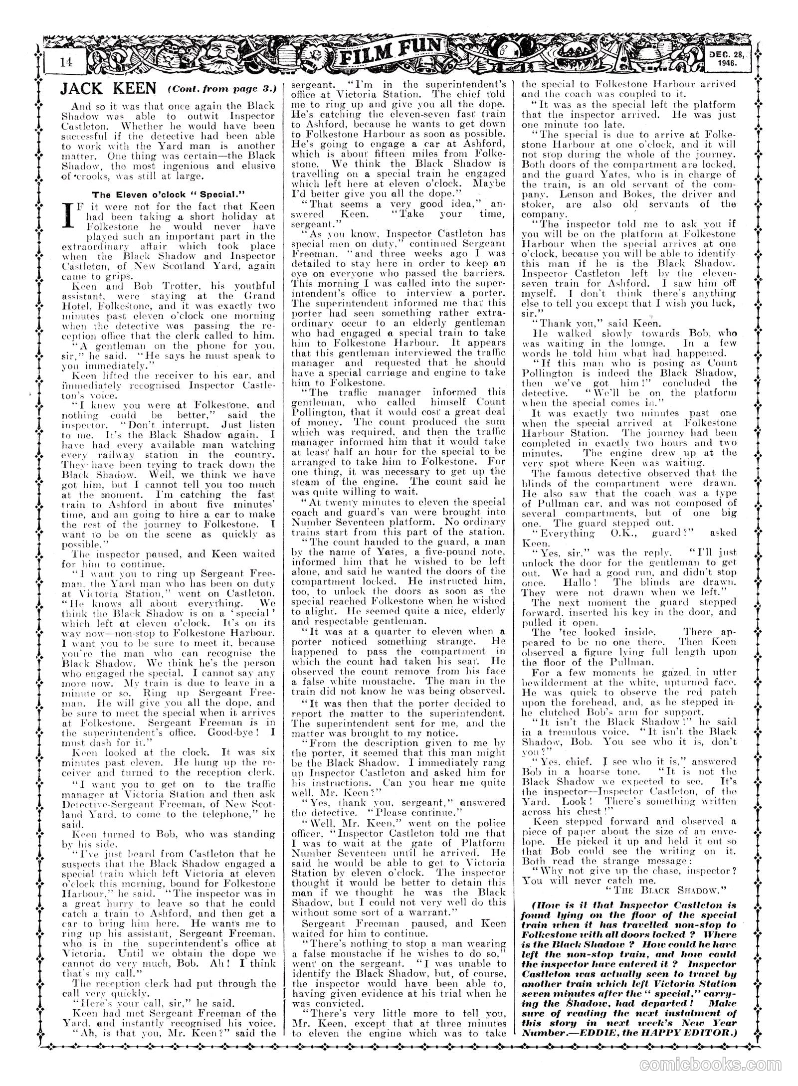 Film Fun #1406 (1946) — page 13 of 15