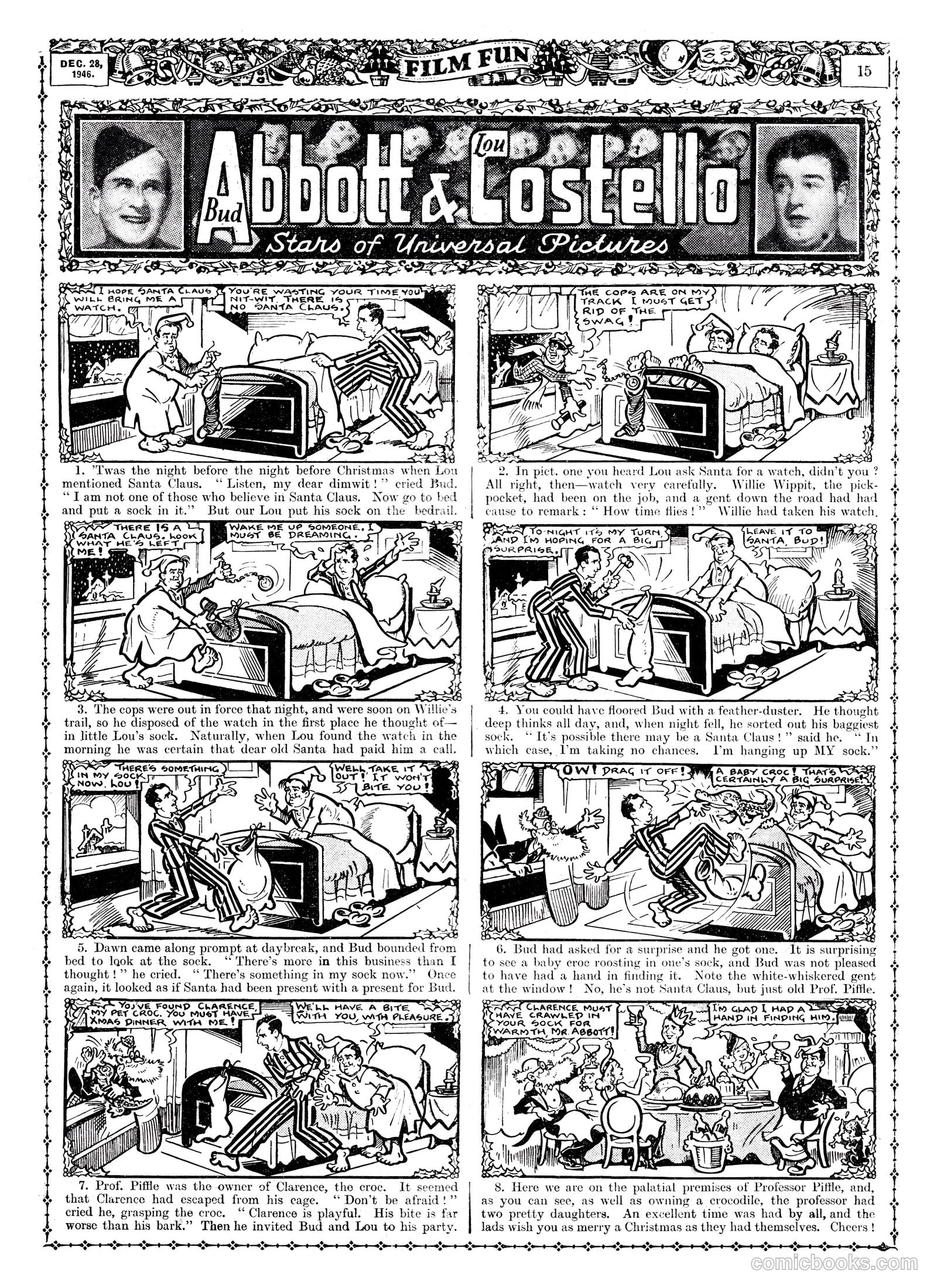 Film Fun #1406 (1946) — page 14 of 15