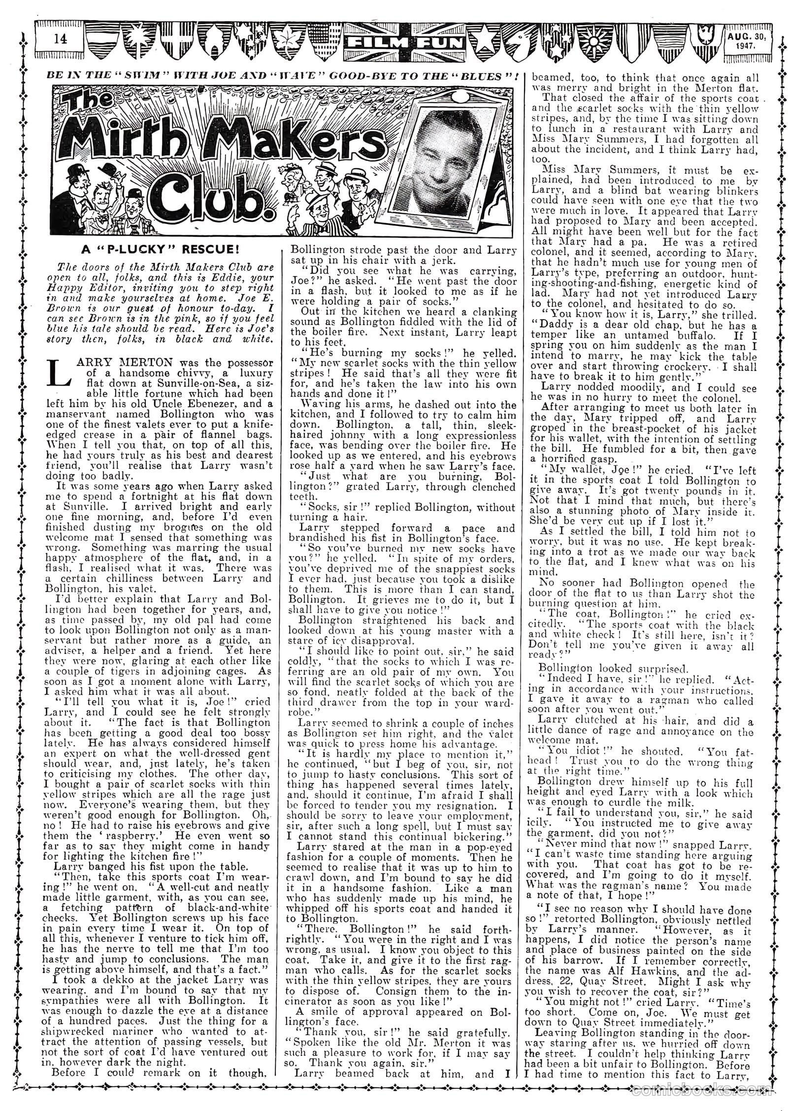 Film Fun #1441 (1947) — page 13 of 15