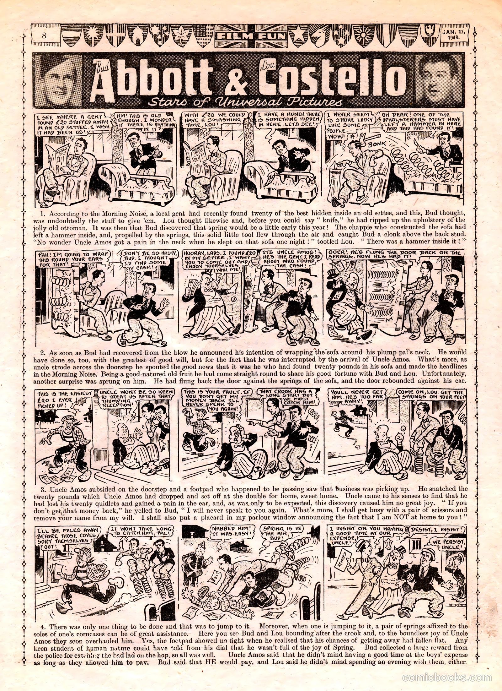Film Fun #1461 (1934) — page 8 of 12