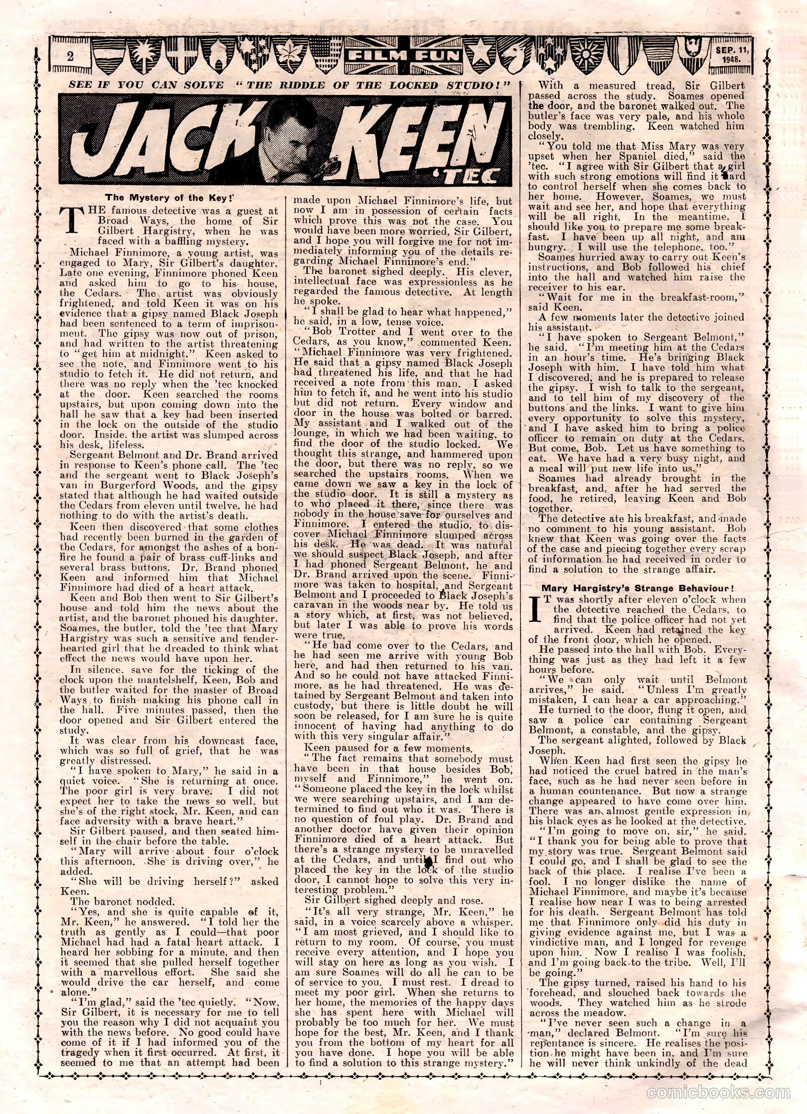 Film Fun #1495 (1948) — page 2 of 9