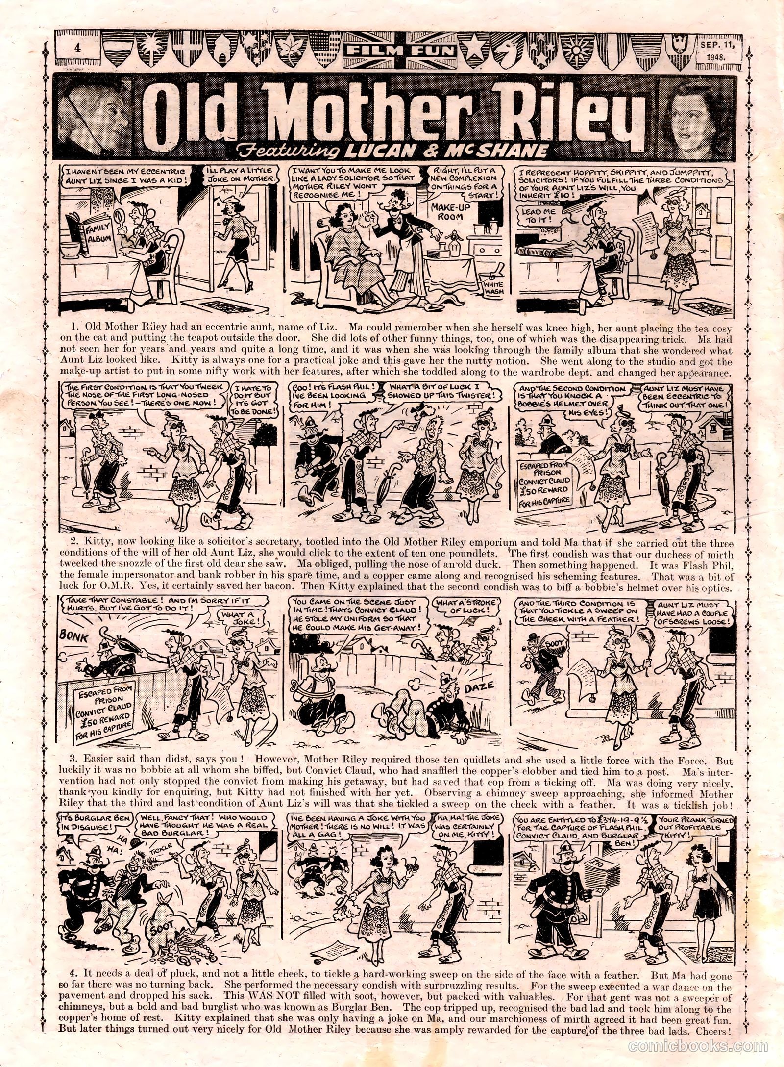 Film Fun #1495 (1948) — page 4 of 9