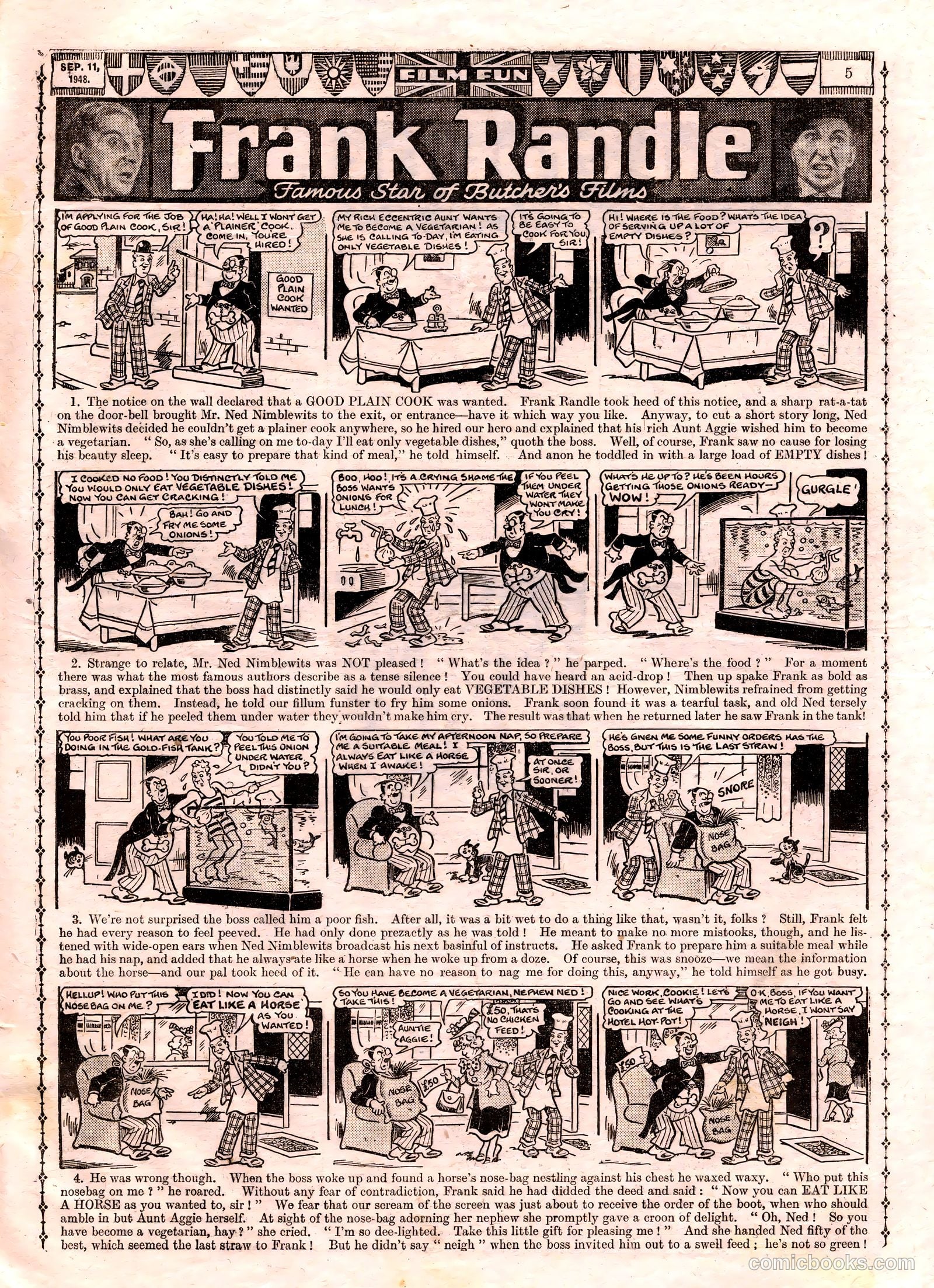 Film Fun #1495 (1948) — page 5 of 9
