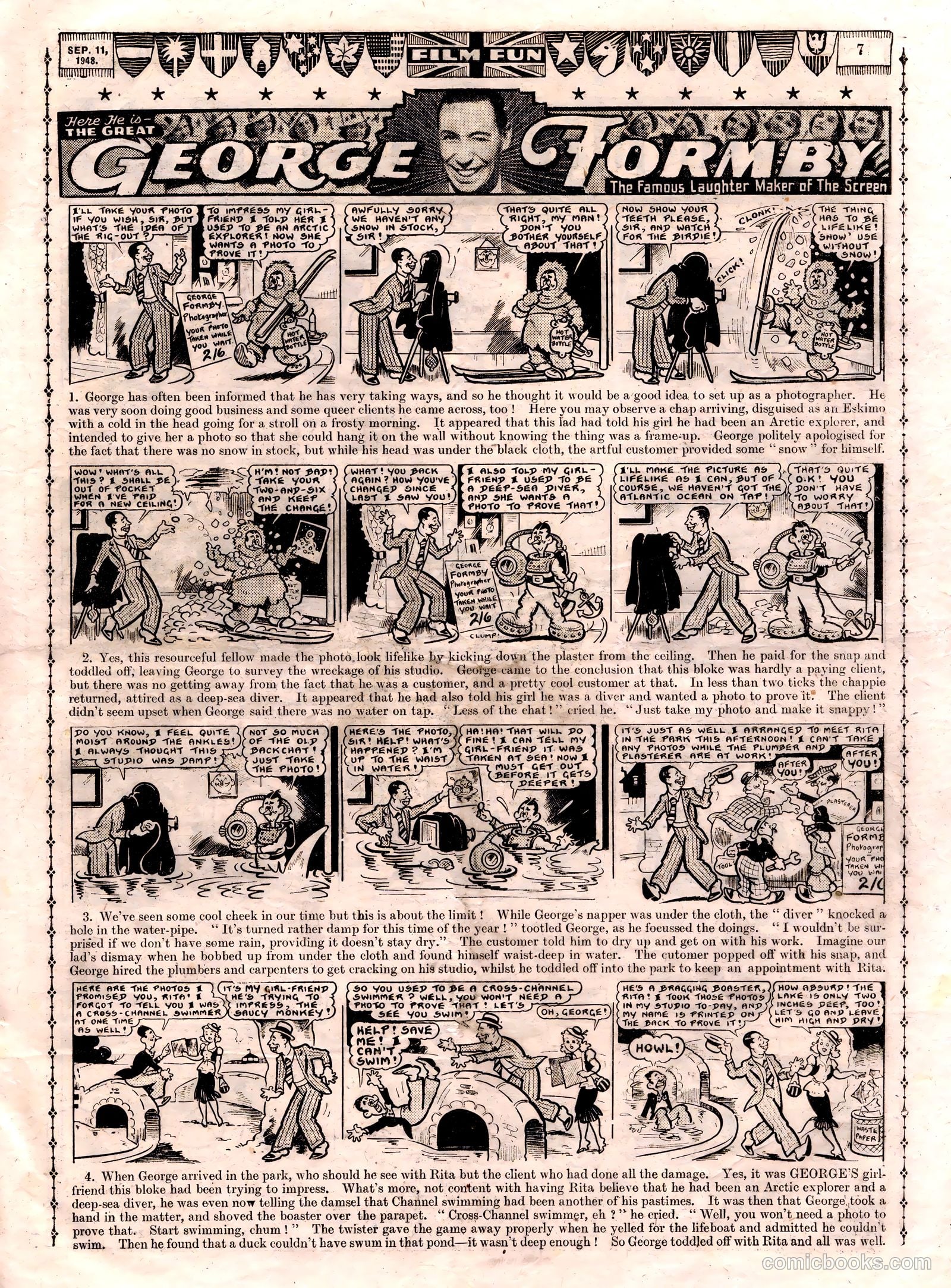 Film Fun #1495 (1948) — page 7 of 9