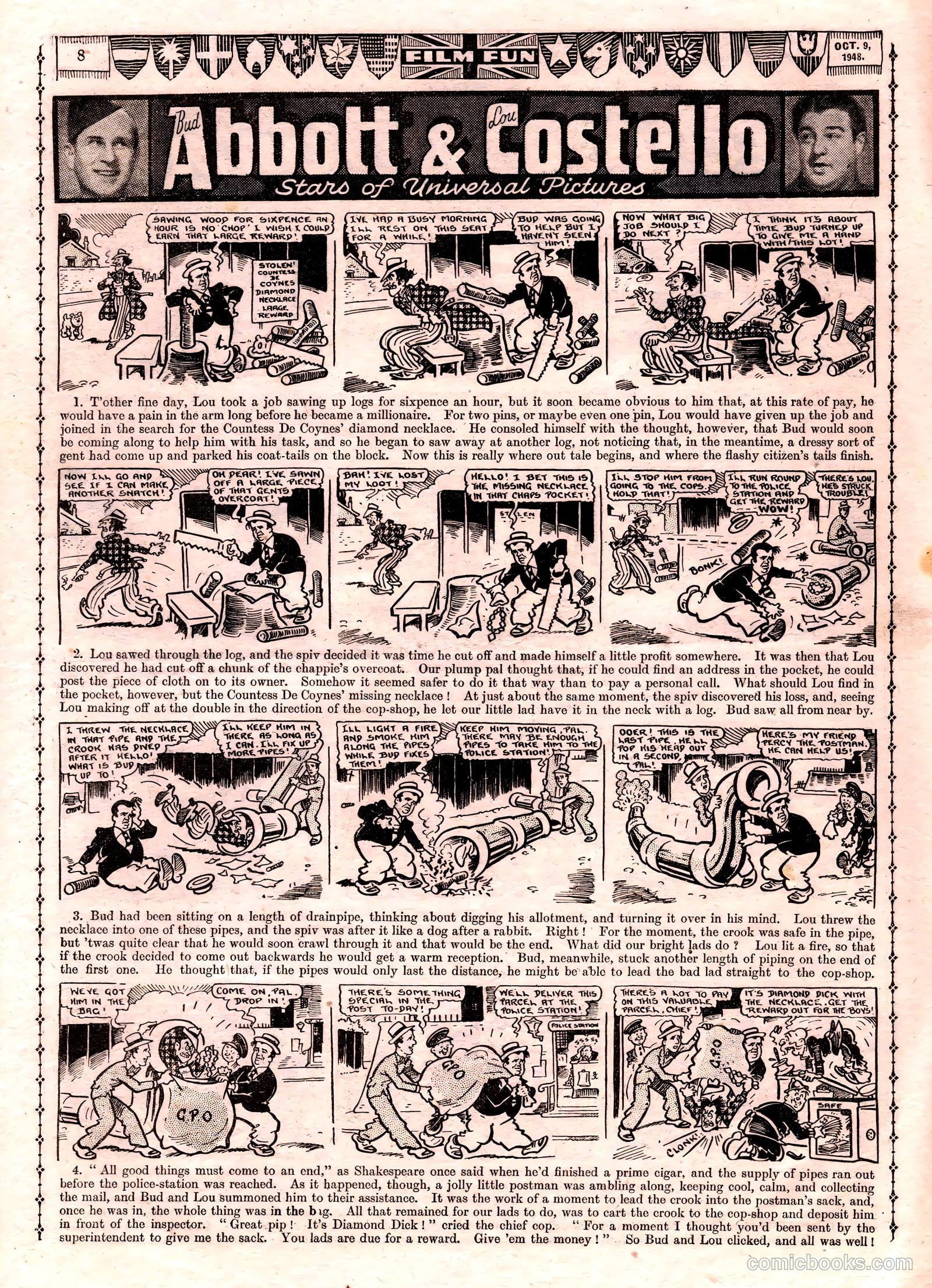 Film Fun #1499 (1948) — page 8 of 12