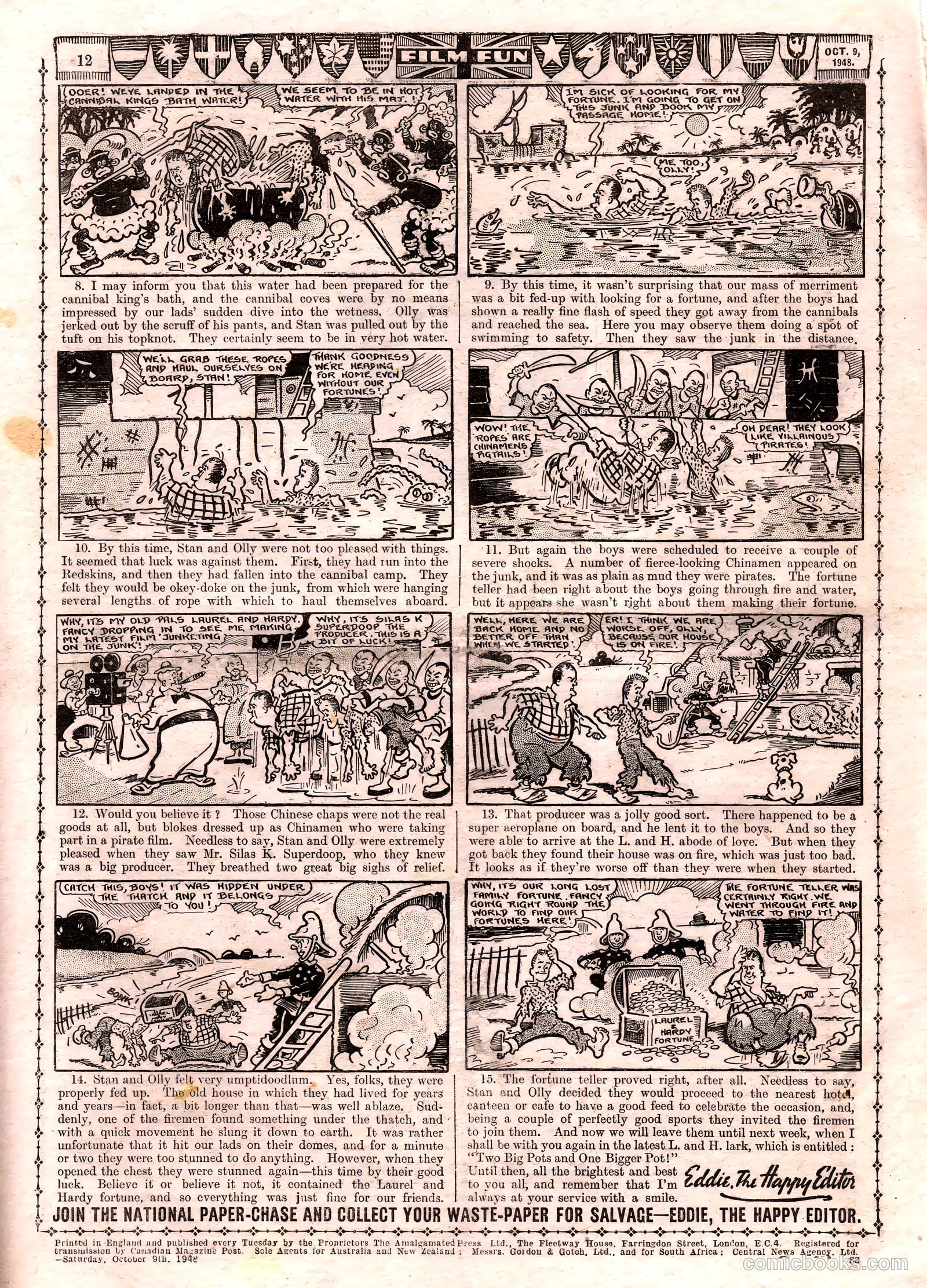 Film Fun #1499 (1948) — page 12 of 12