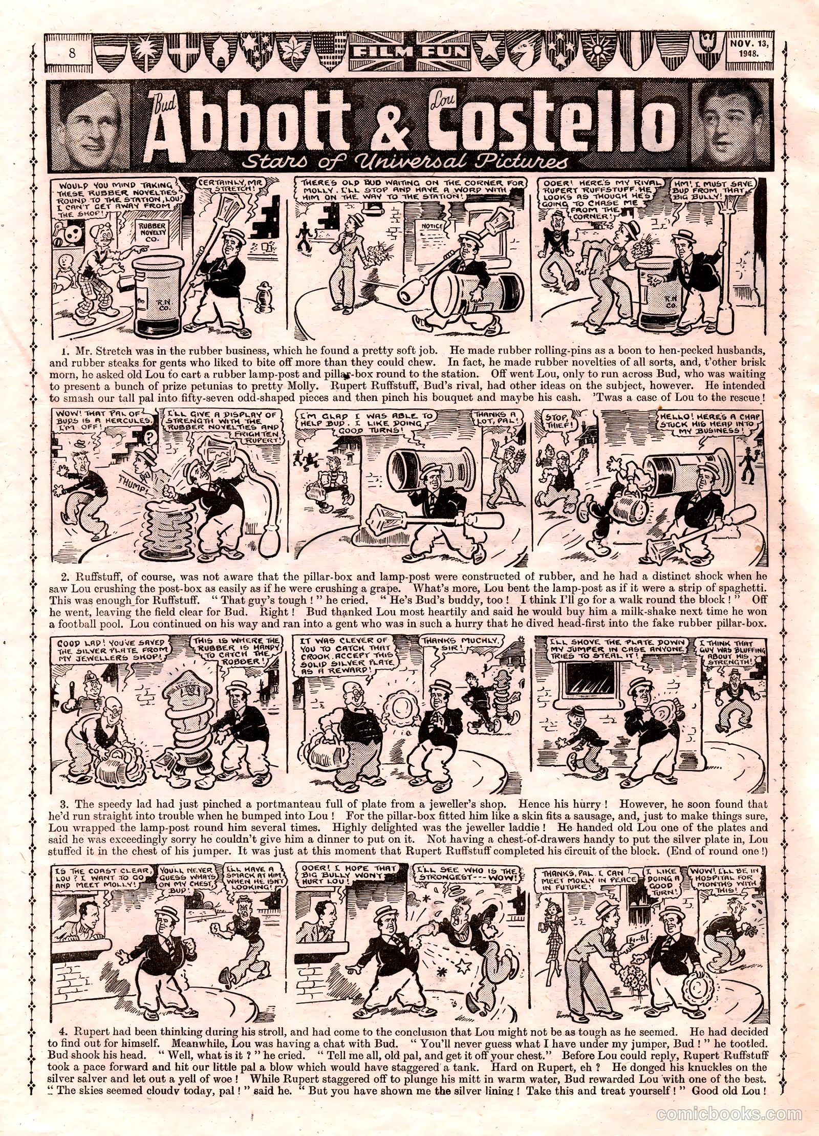 Film Fun #1504 (1948) — page 8 of 12
