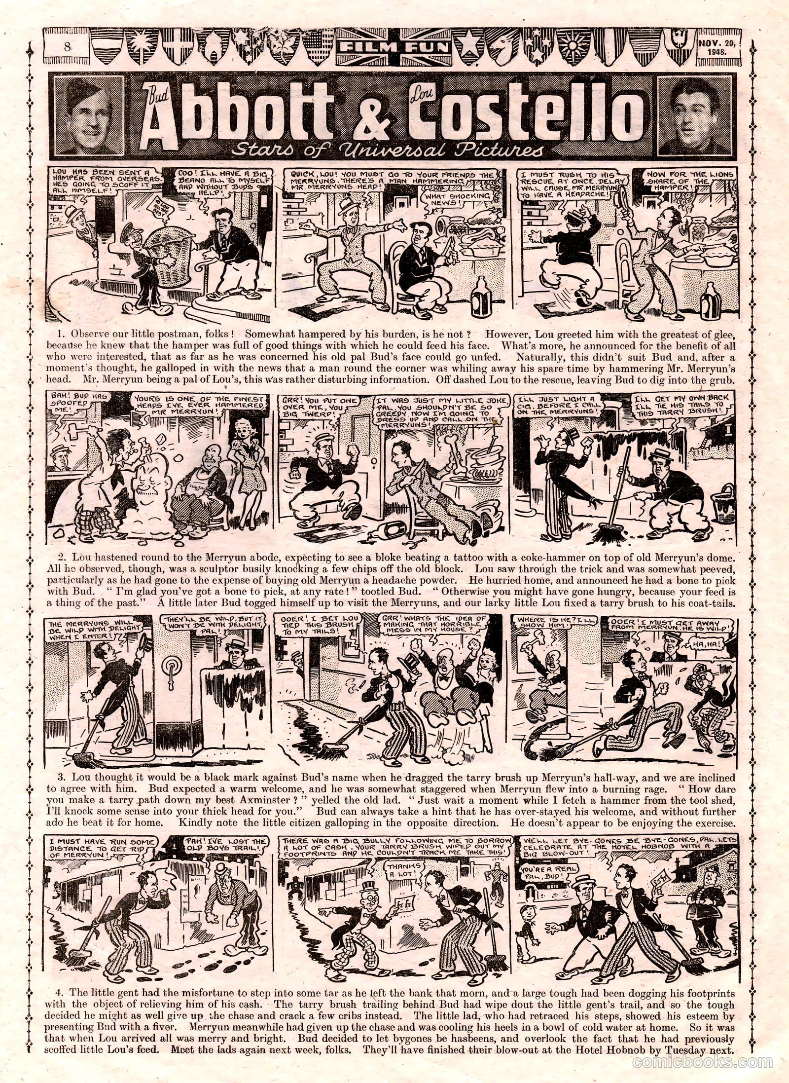 Film Fun #1505 (1948) — page 8 of 12