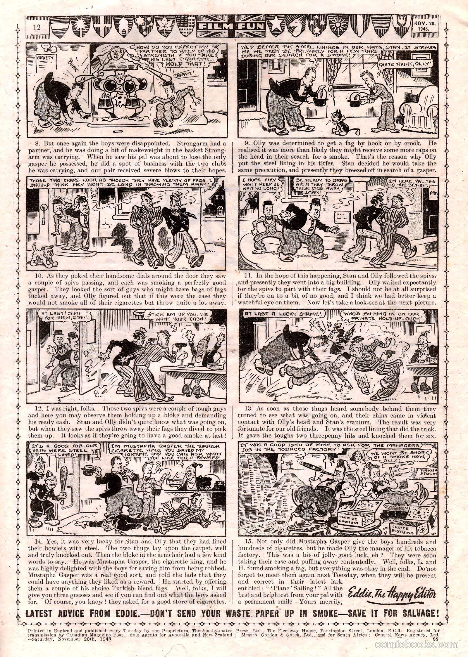 Film Fun #1505 (1948) — page 12 of 12