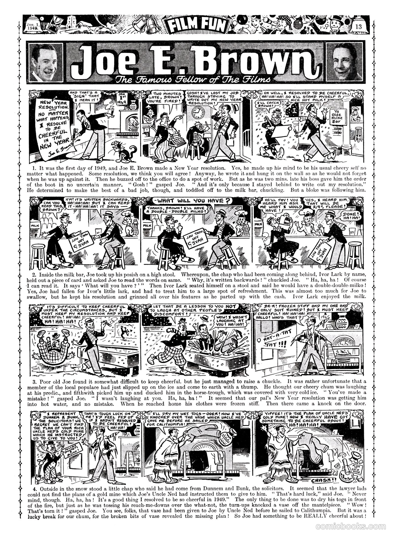 Film Fun #1511 (1949) — page 12 of 15