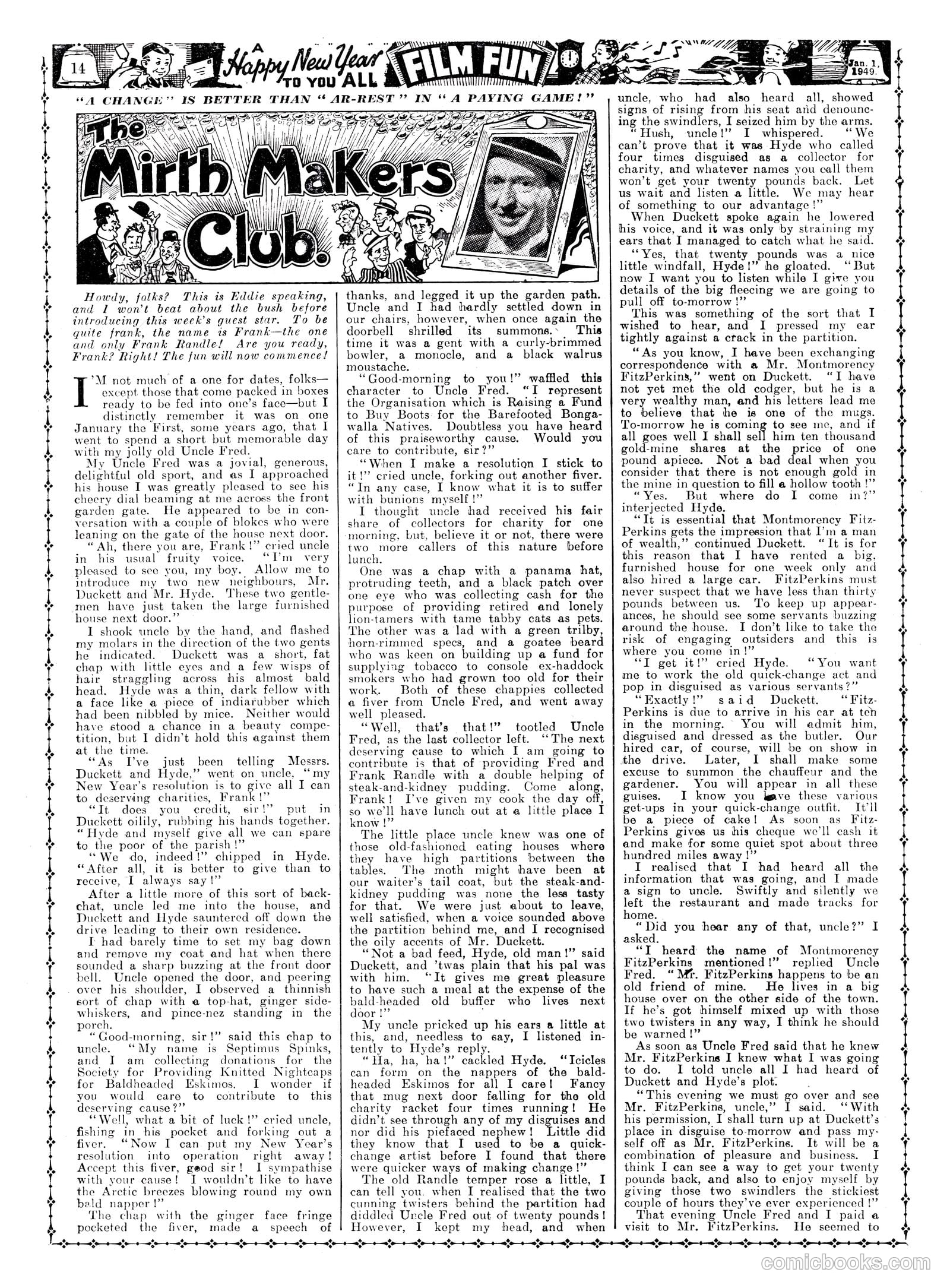 Film Fun #1511 (1949) — page 13 of 15