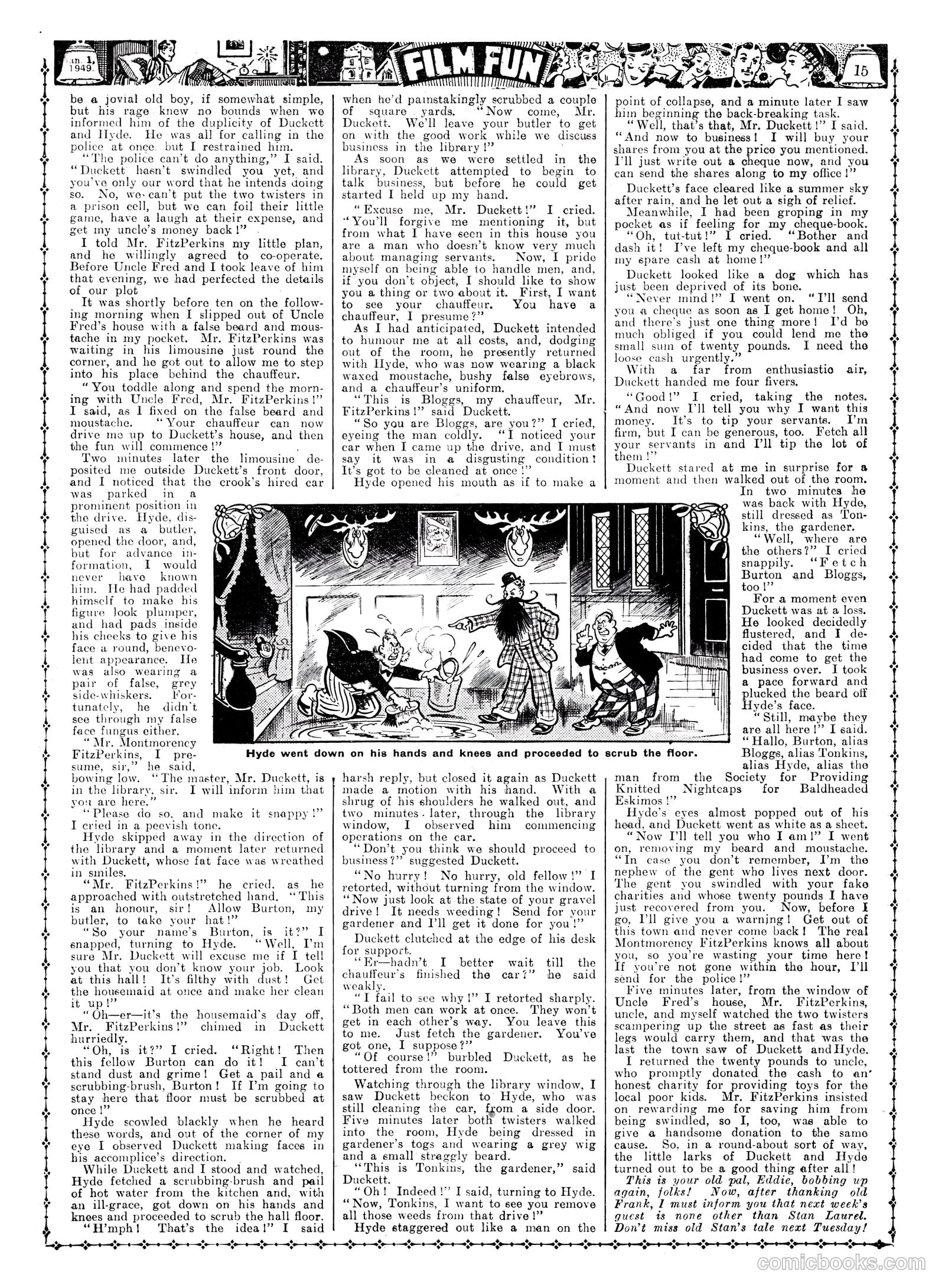 Film Fun #1511 (1949) — page 14 of 15