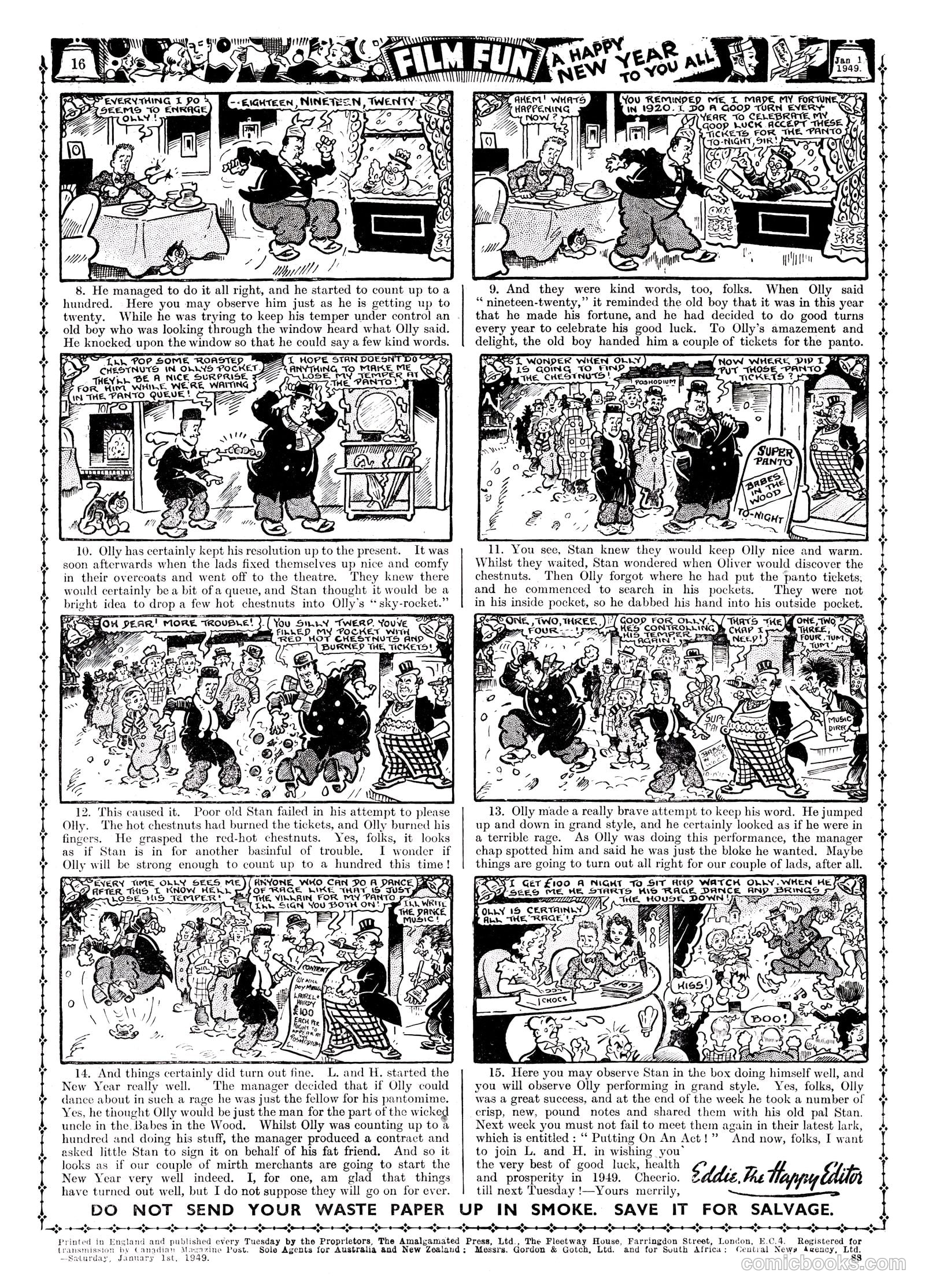 Film Fun #1511 (1949) — page 15 of 15