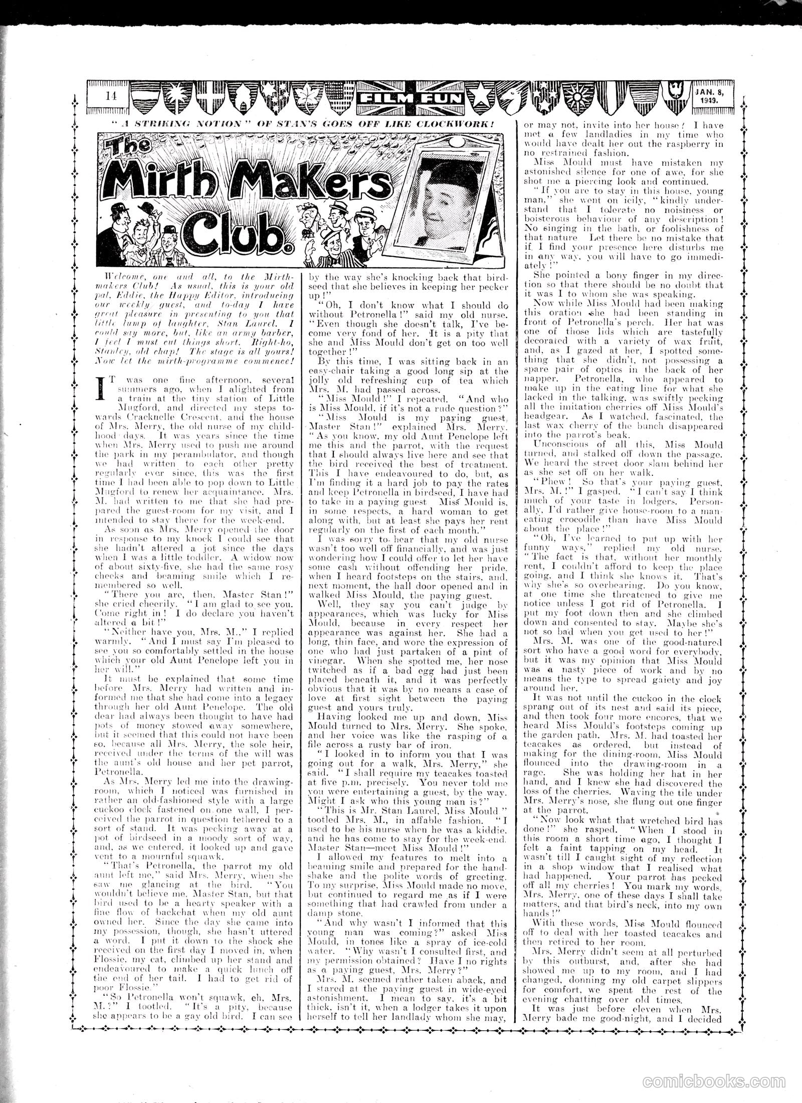 Film Fun #1512 (1949) — page 13 of 15