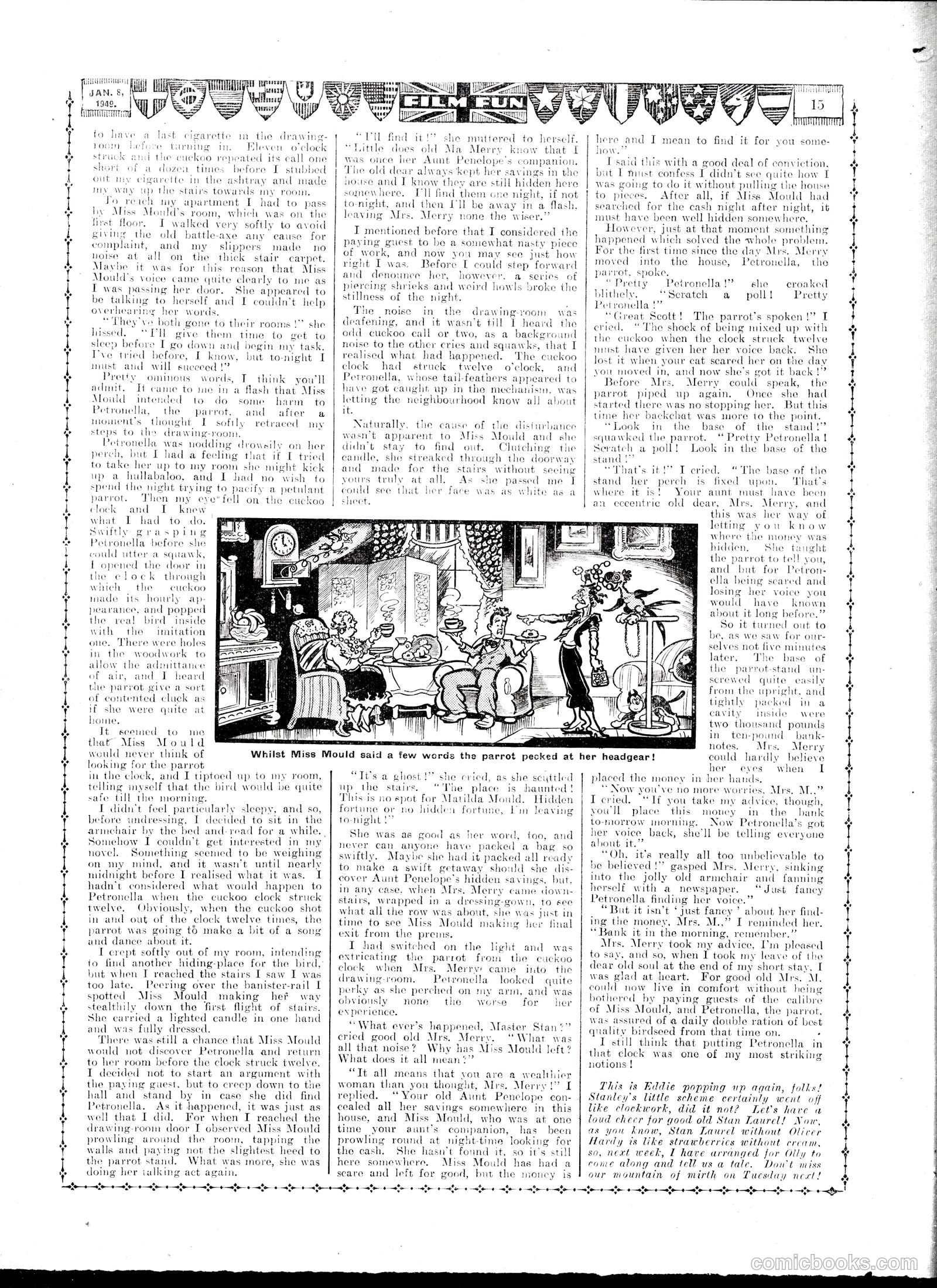 Film Fun #1512 (1949) — page 14 of 15