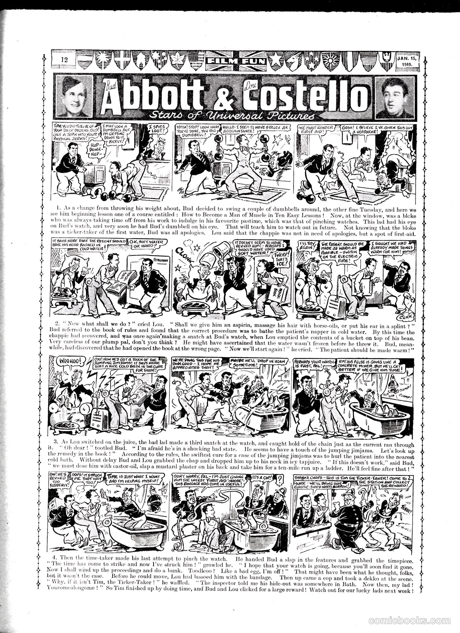 Film Fun #1513 (1949) — page 11 of 15