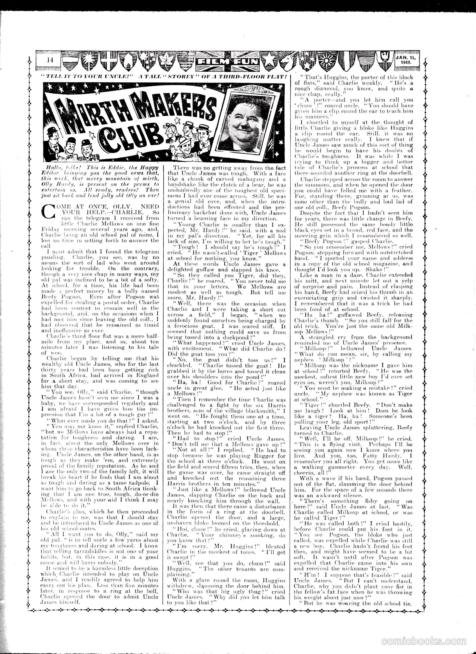 Film Fun #1513 (1949) — page 13 of 15