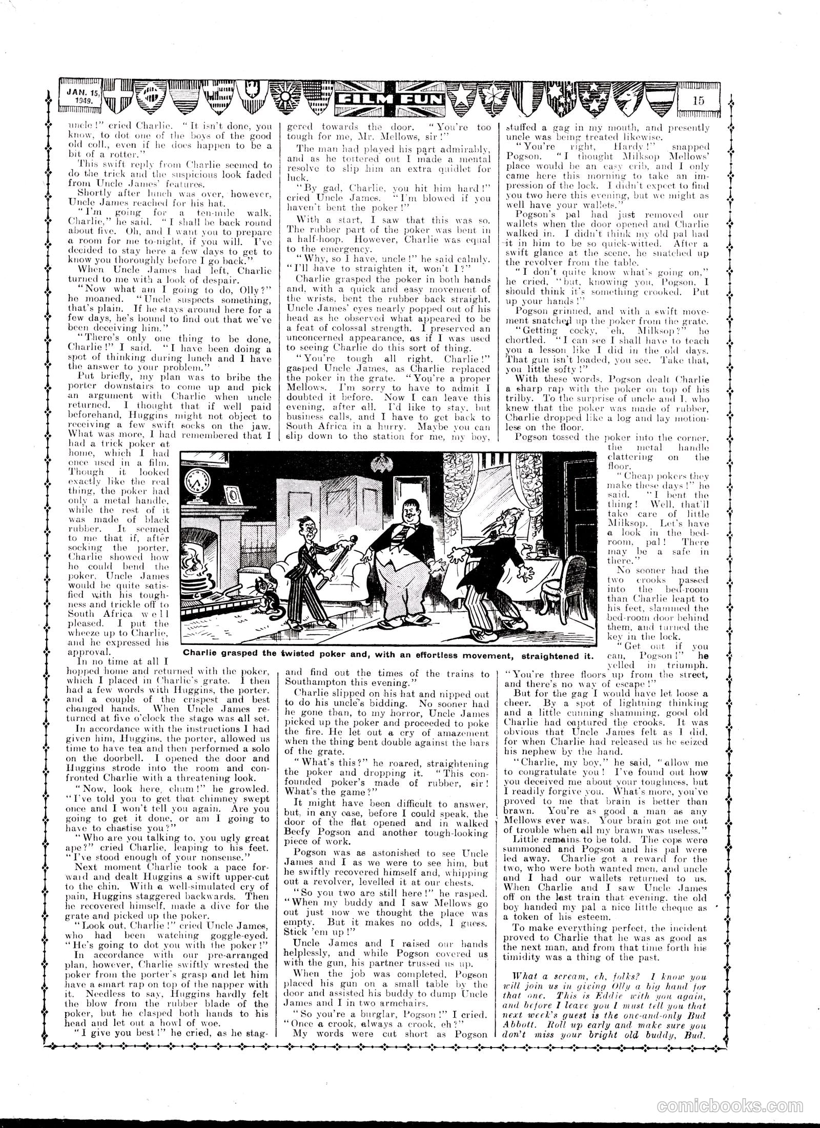 Film Fun #1513 (1949) — page 14 of 15