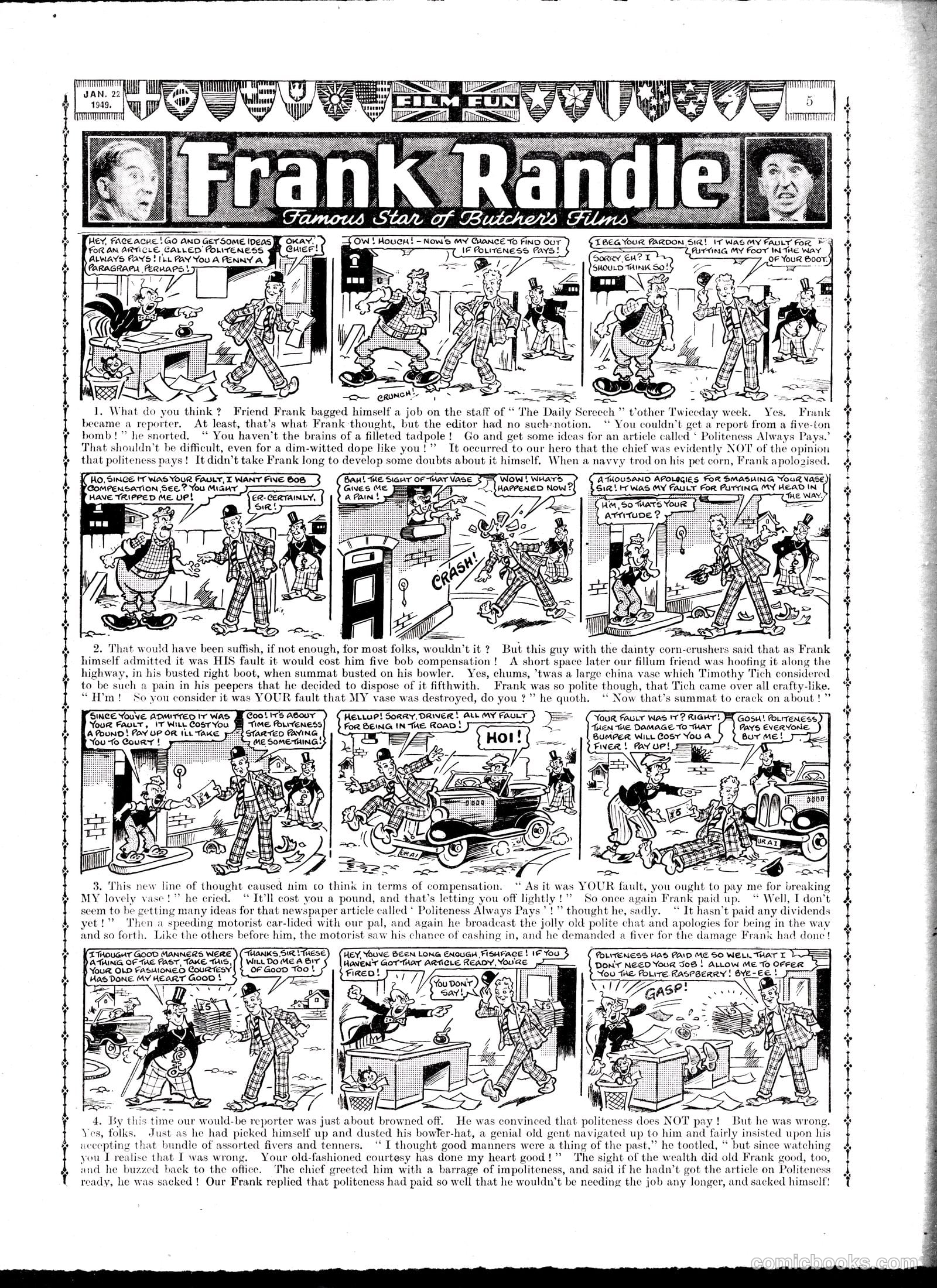 Film Fun #1514 (1949) — page 5 of 15