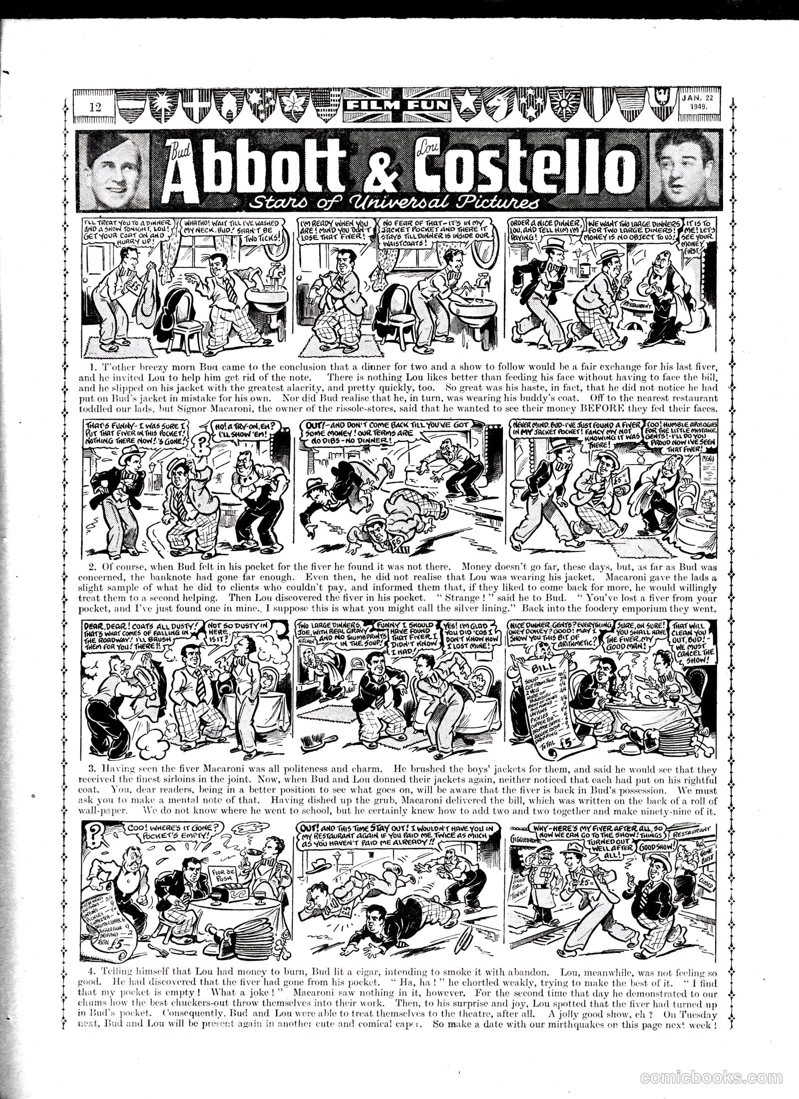 Film Fun #1514 (1949) — page 11 of 15