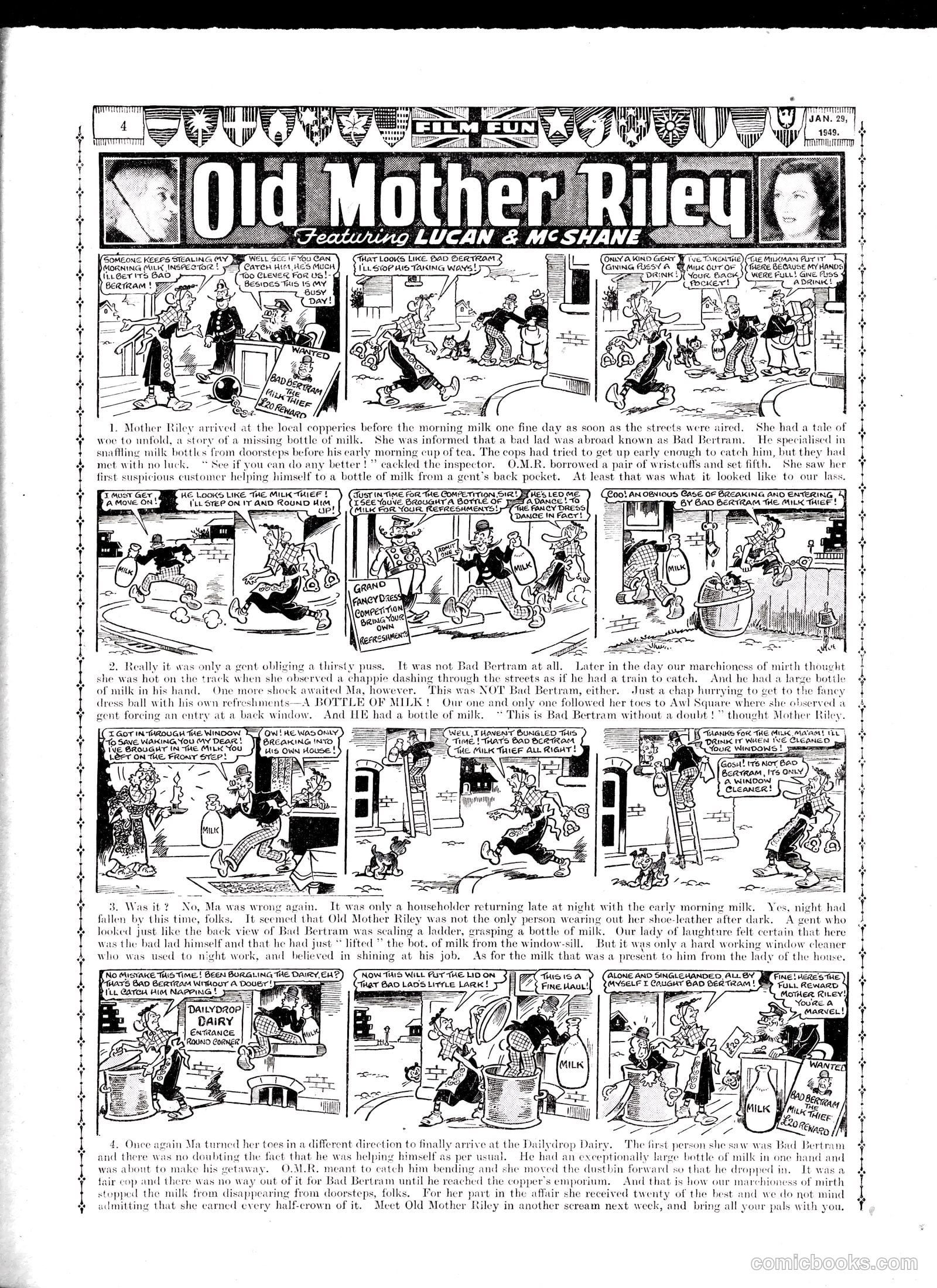 Film Fun #1515 (1949) — page 4 of 15