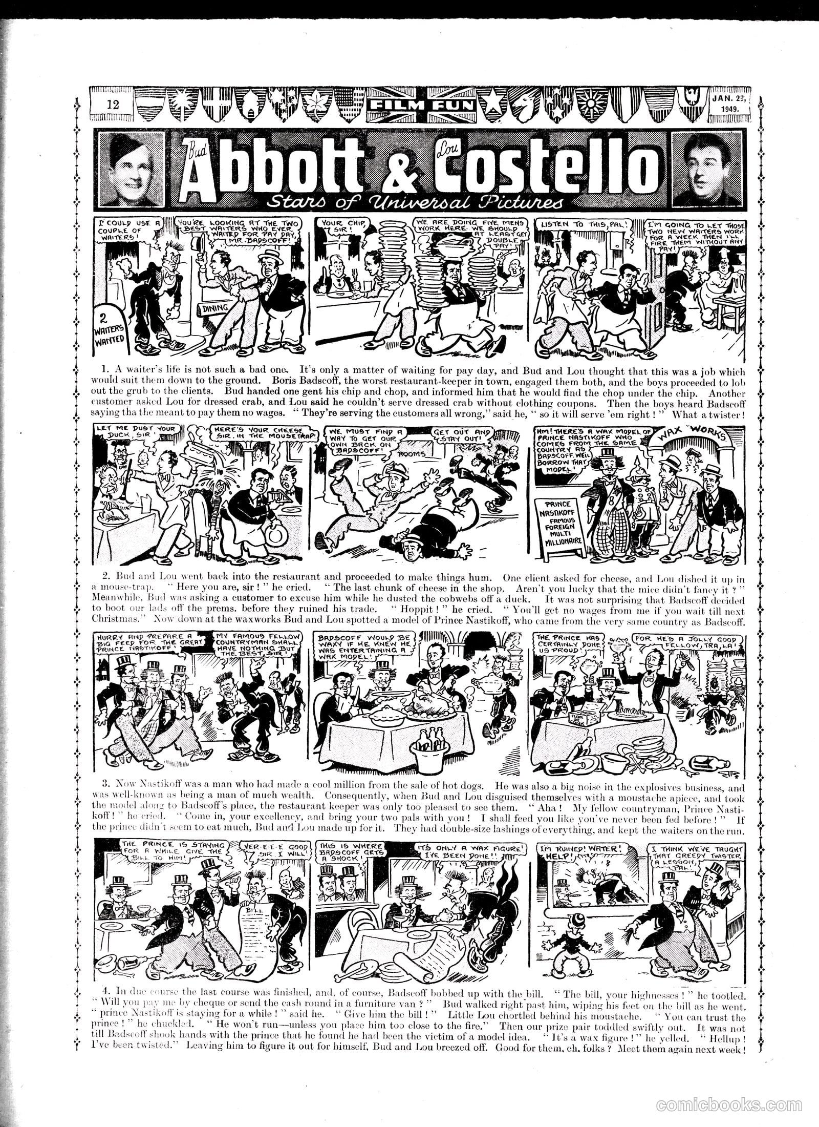 Film Fun #1515 (1949) — page 11 of 15