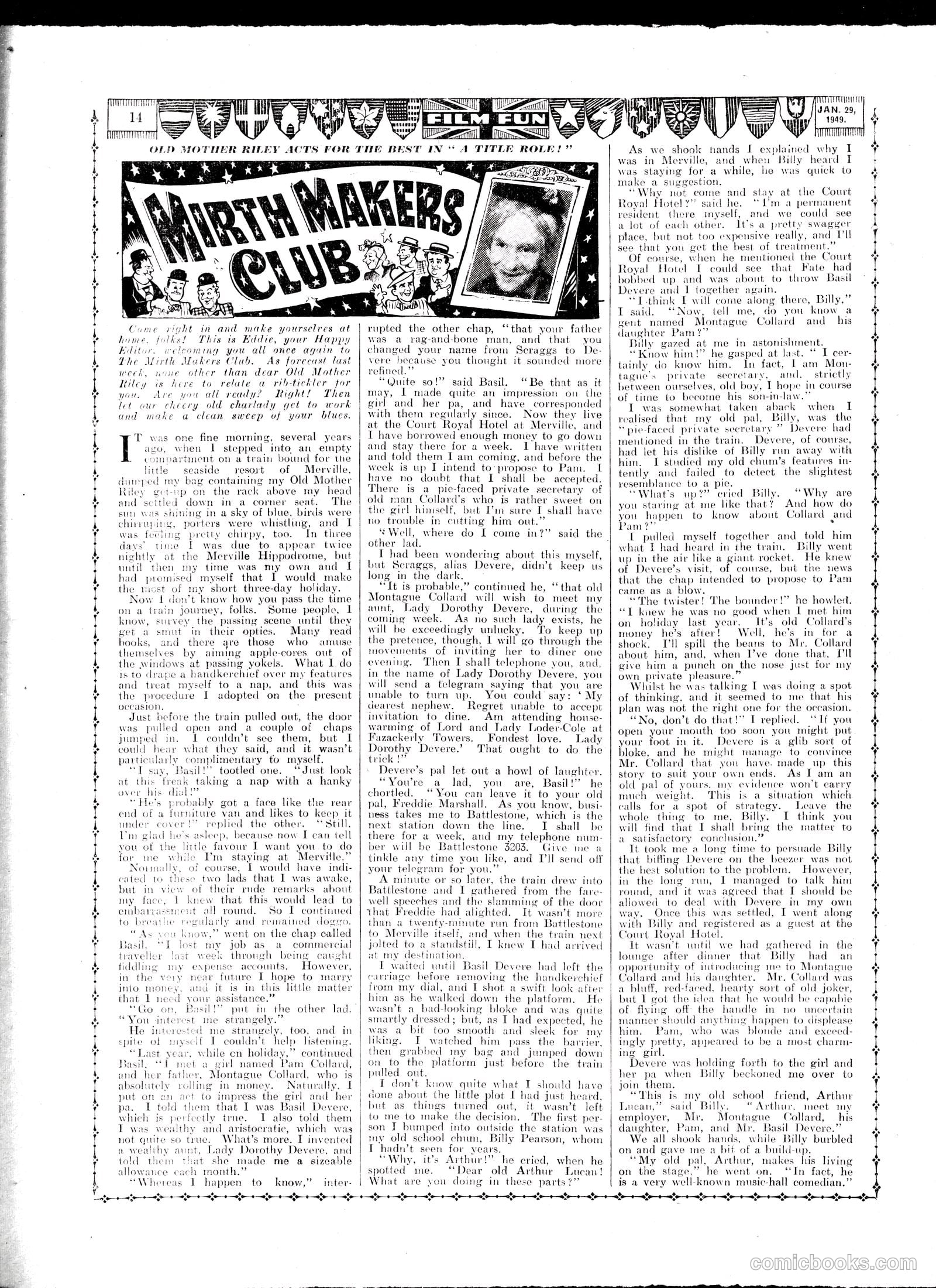 Film Fun #1515 (1949) — page 13 of 15