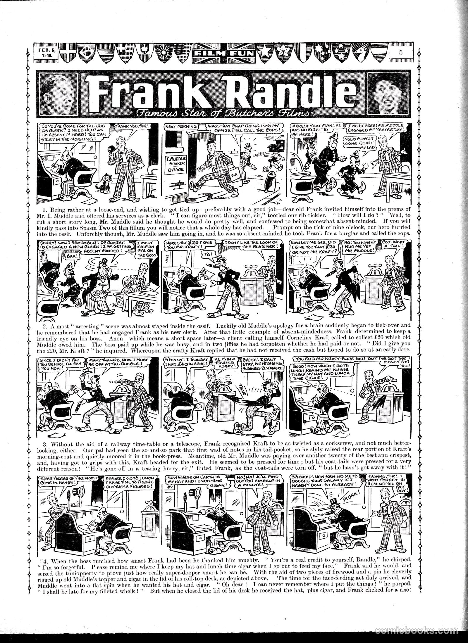 Film Fun #1516 (1949) — page 5 of 15