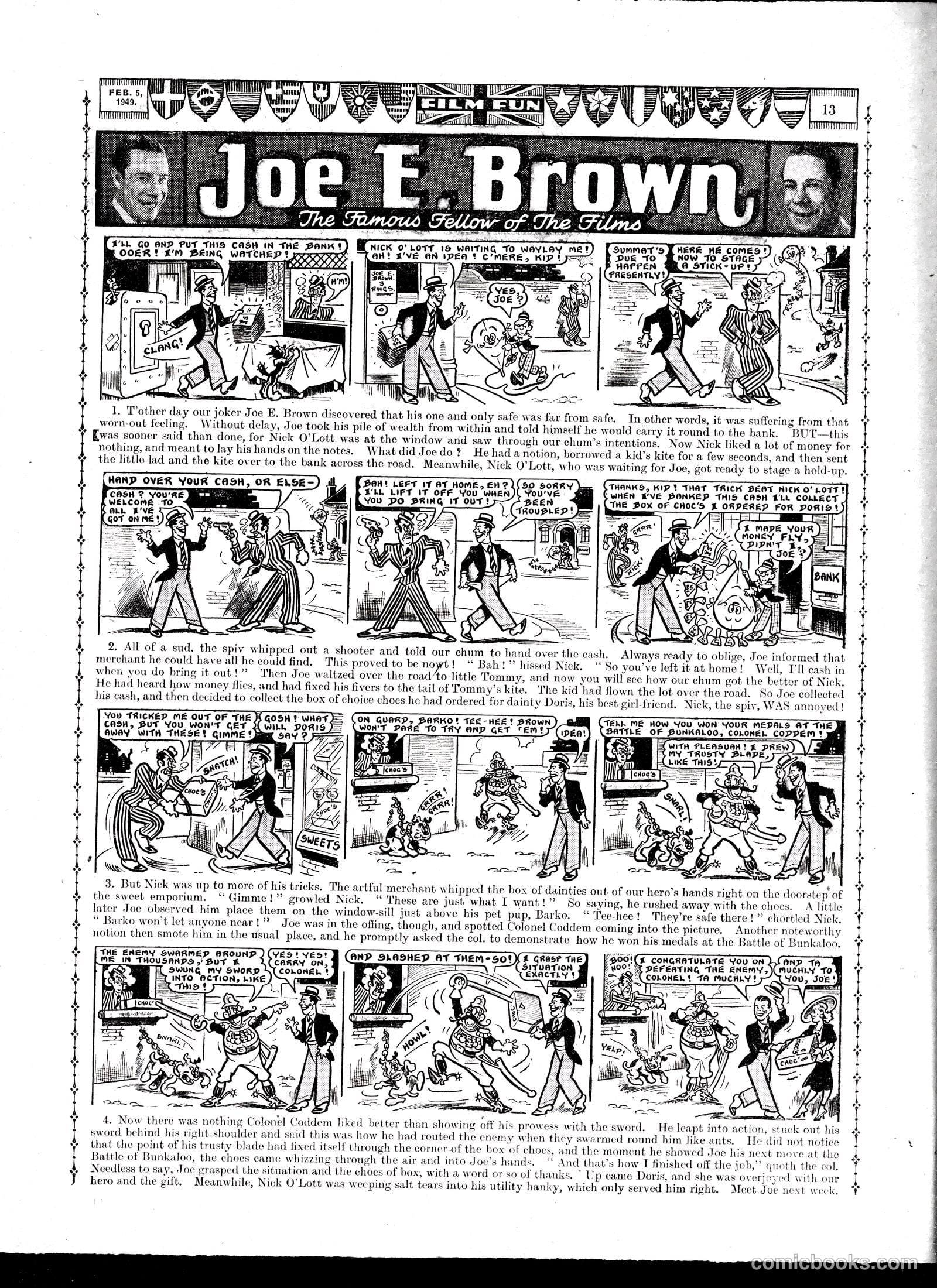 Film Fun #1516 (1949) — page 12 of 15