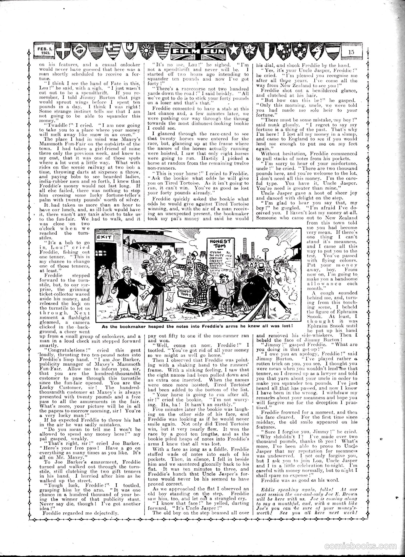 Film Fun #1516 (1949) — page 14 of 15