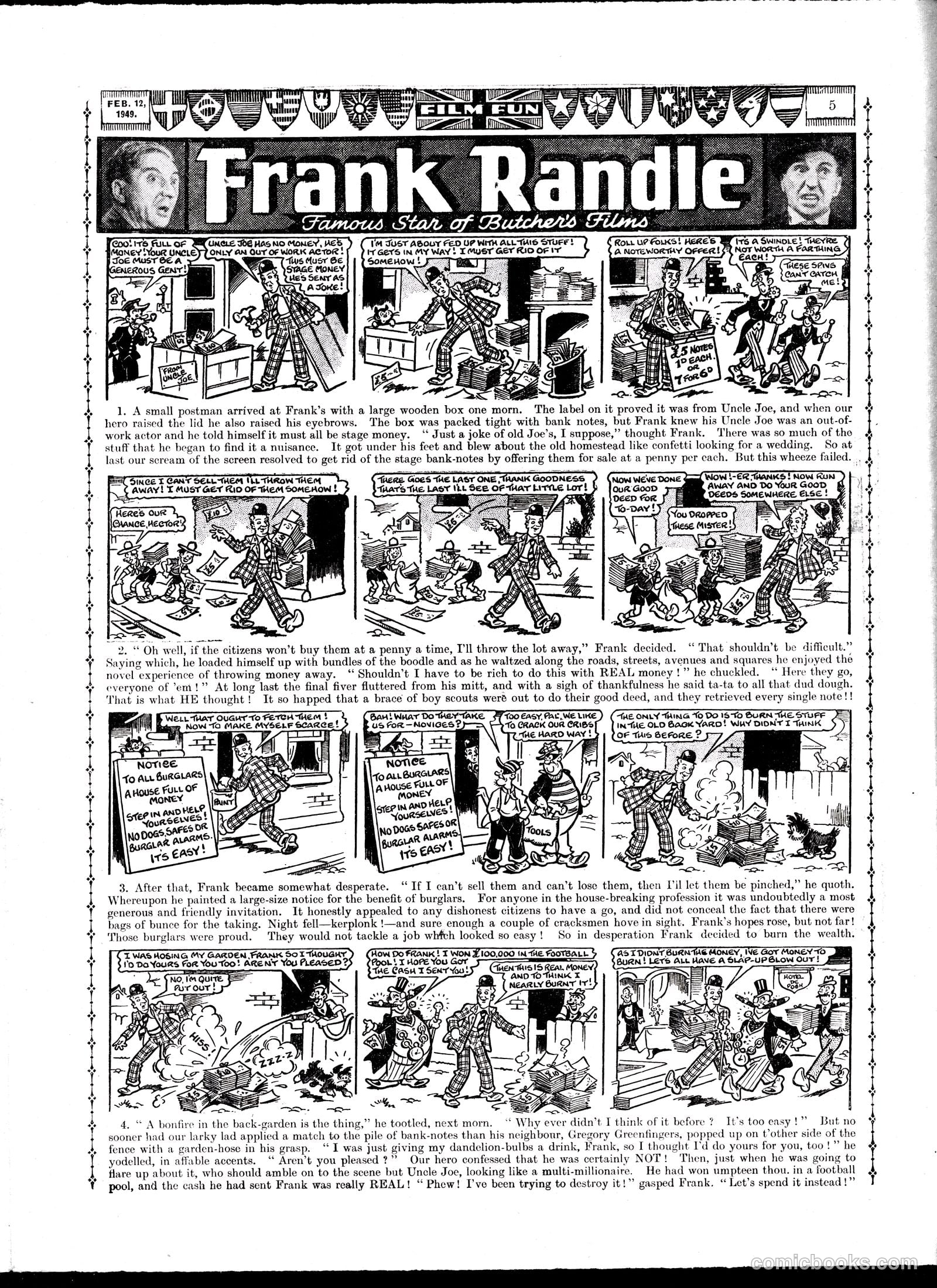 Film Fun #1517 (1949) — page 5 of 15