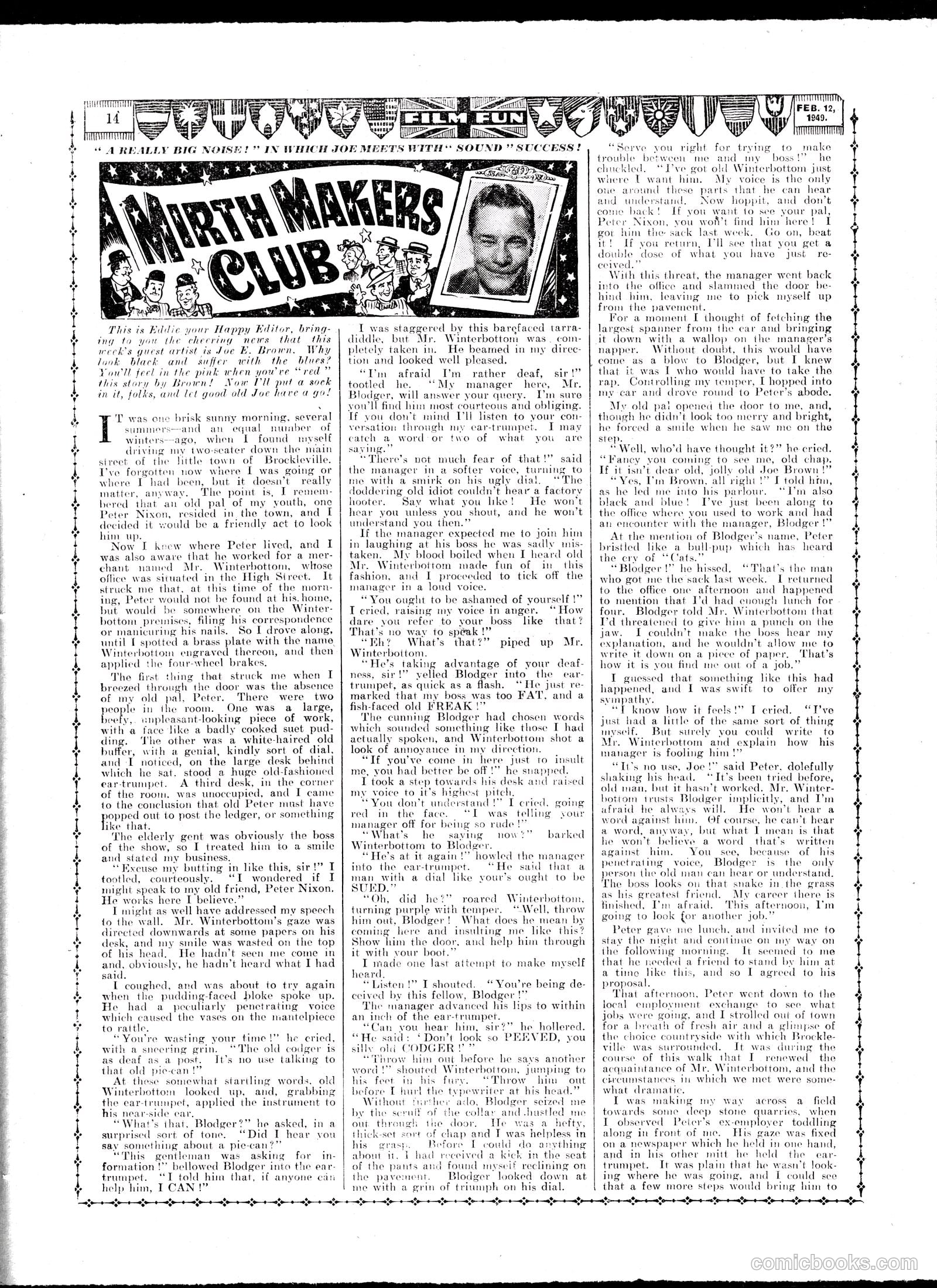 Film Fun #1517 (1949) — page 13 of 15