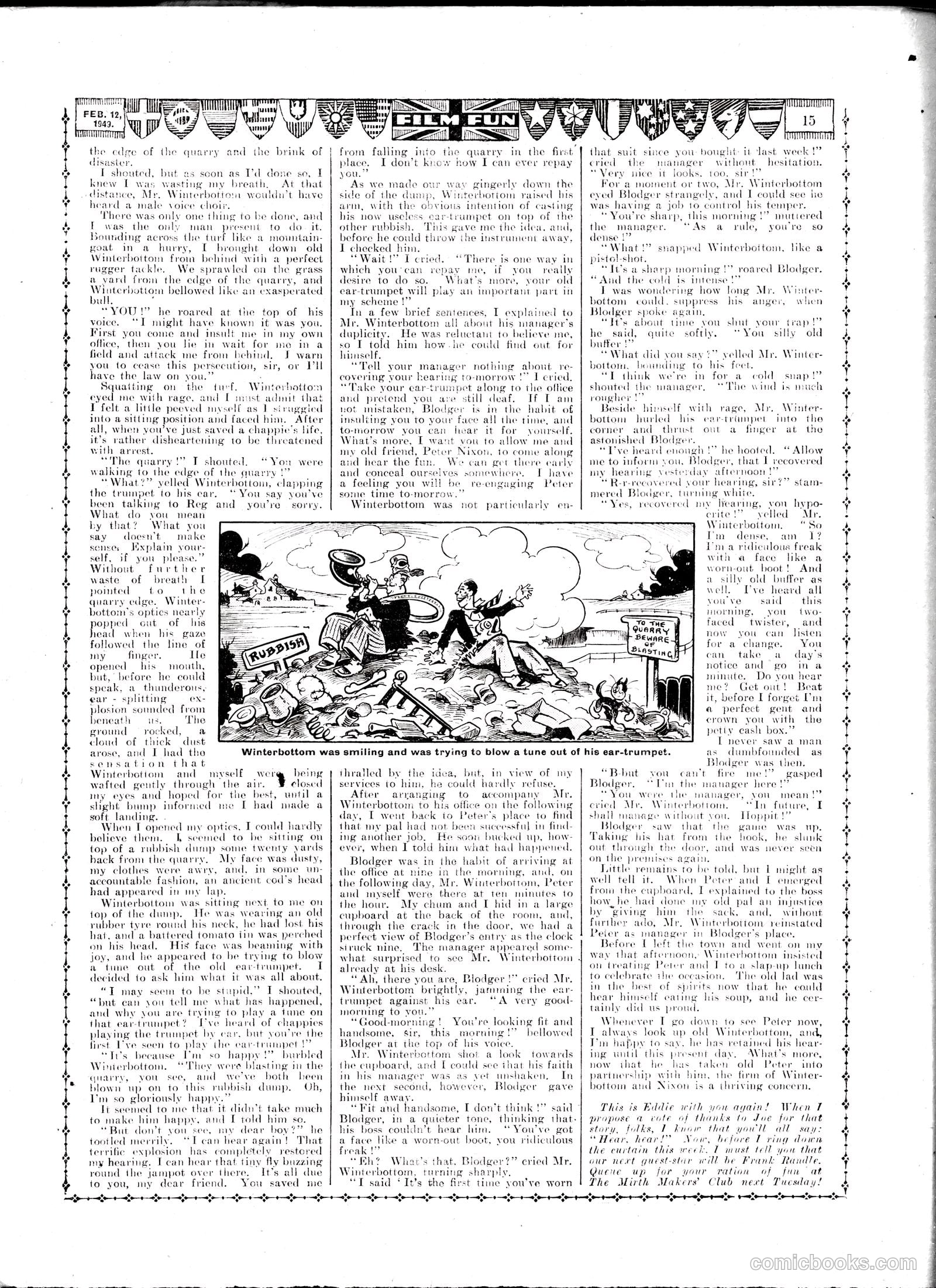 Film Fun #1517 (1949) — page 14 of 15